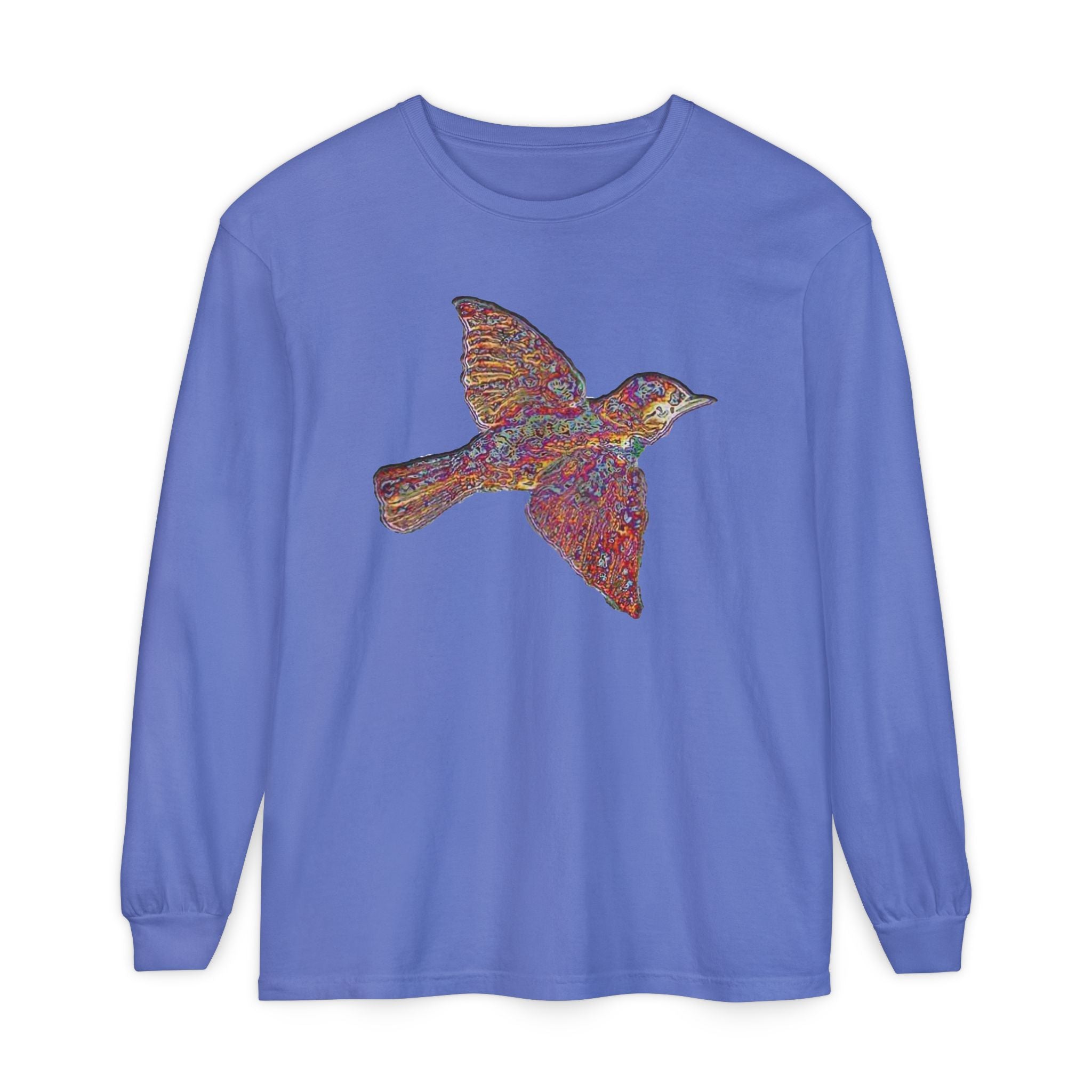 WSP Premium Long Sleeve Shirt | Widespread Panic Love Bird Tee | Comfort Colors Heavy Weight Cotton