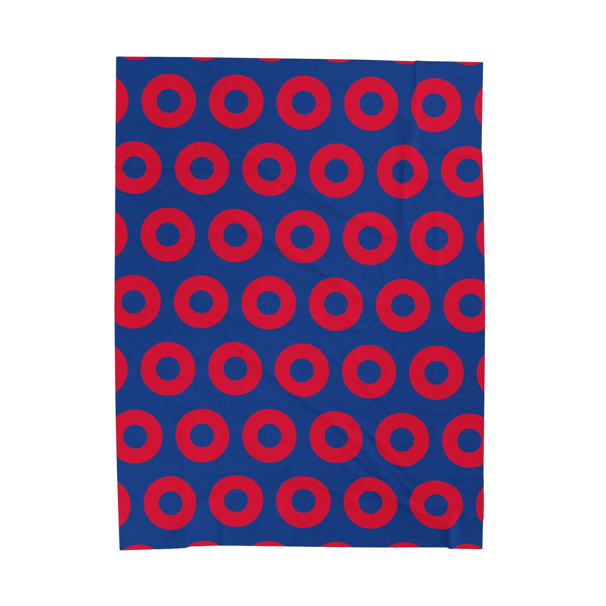 Phish Donut Plush Blanket 60x80 | Ultra Soft Velveteen Jam Band Throw | Cozy Concert Inspired Bedding