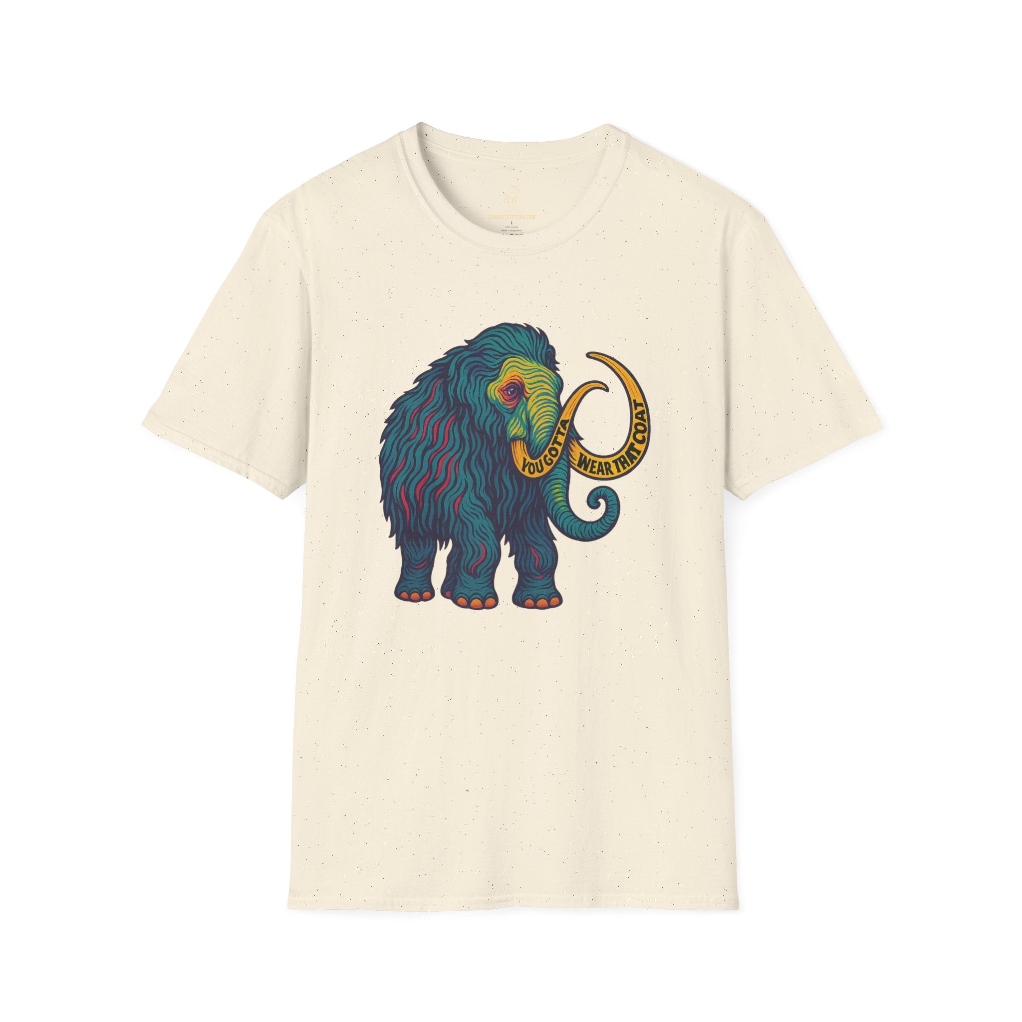 Widespread Panic Big Wooly Mammoth Shirt | WSP You Gotta Wear That Coat Lyric Tee | Psychedelic Jam Band Graphic T-Shirt