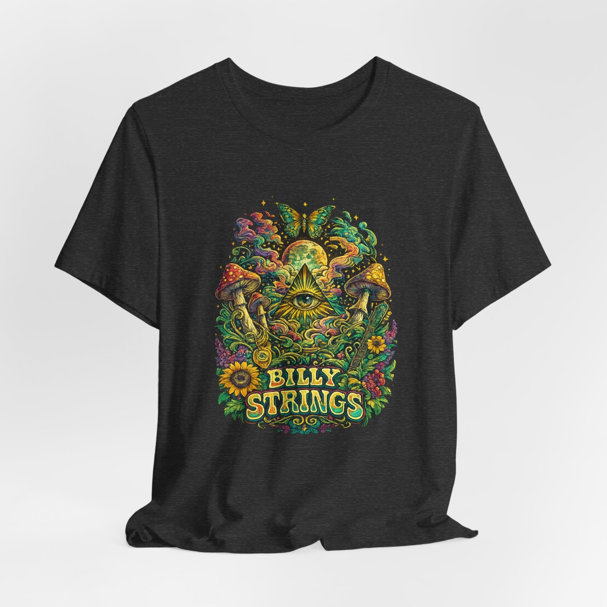 Billy Strings Shirt | Psychedelic Bluegrass Tee | Trippy Jamgrass Gift