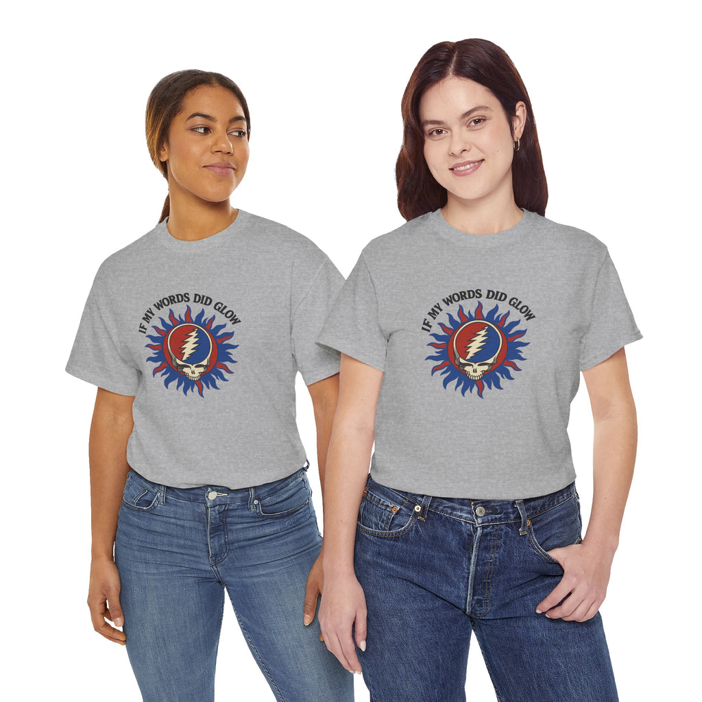 Grateful Dead Ripple Shirt | If My Words Did Glow Tee | Vintage Deadhead Graphic T-Shirt