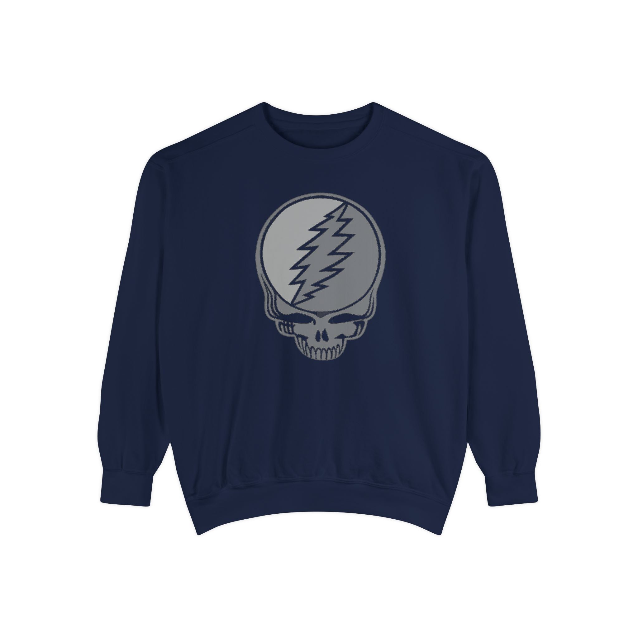 Grateful Dead Steal Your Face Sweatshirt | Deadhead Comfort Colors Crewneck | Vintage Jam Band Skull Pullover