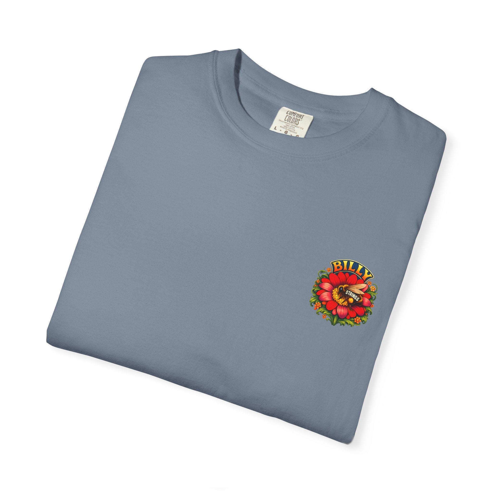 Billy Strings Red Daisy Shirt | Comfort Colors Bluegrass Jam Band Tee | Psychedelic Festival T-Shirt