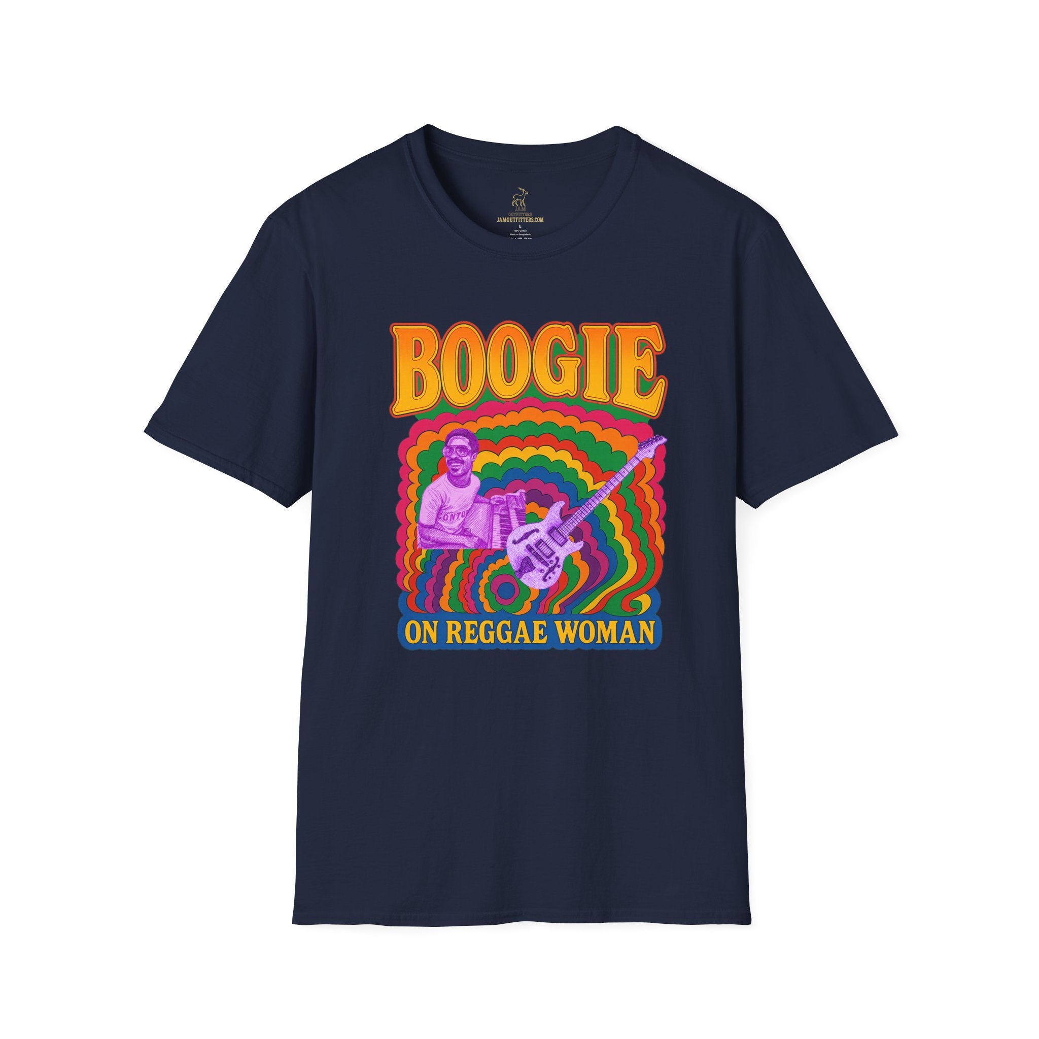 Phish Boogie On Reggae Woman Shirt | Jam Band Psychedelic Tee | Stevie Wonder Cover | Festival Tour T-Shirt