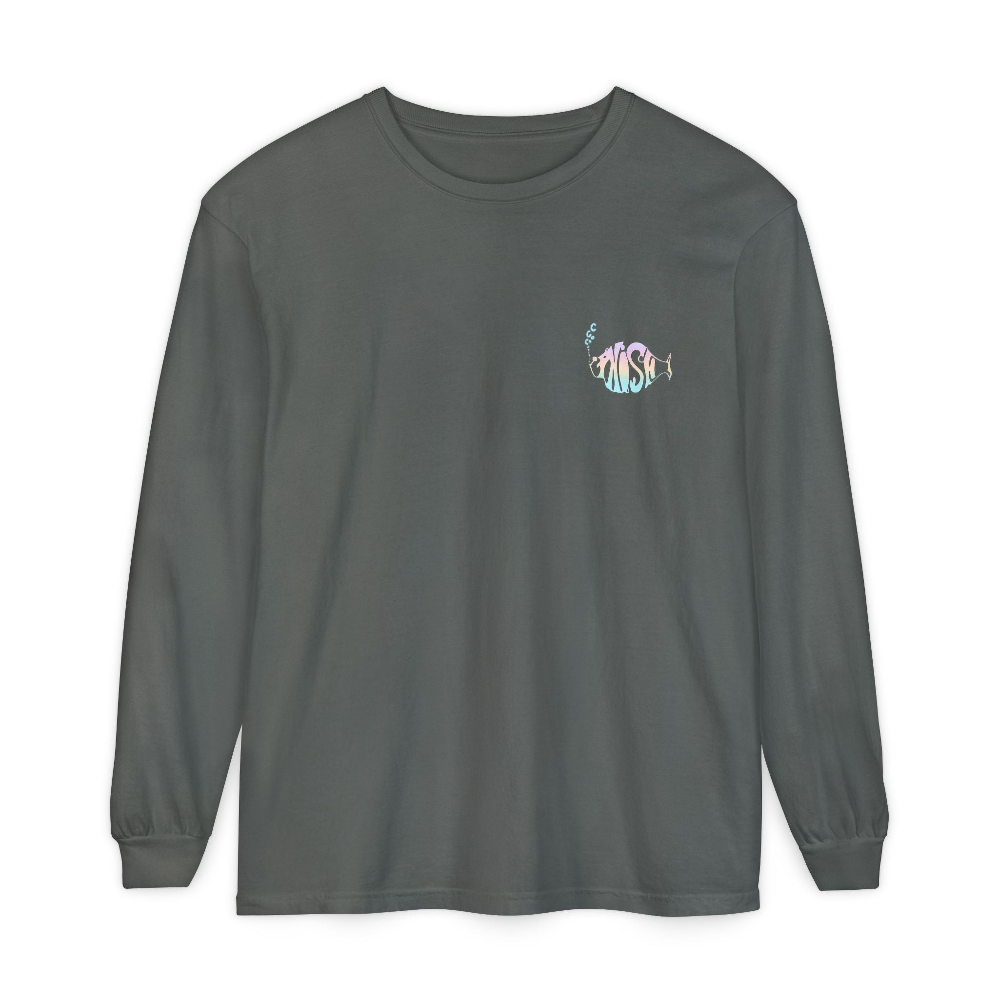 Phish Fish Shirt Pastel | Comfort Colors 6014 Long Sleeve | Jam Band Tee | Vintage Style Phish Shirt