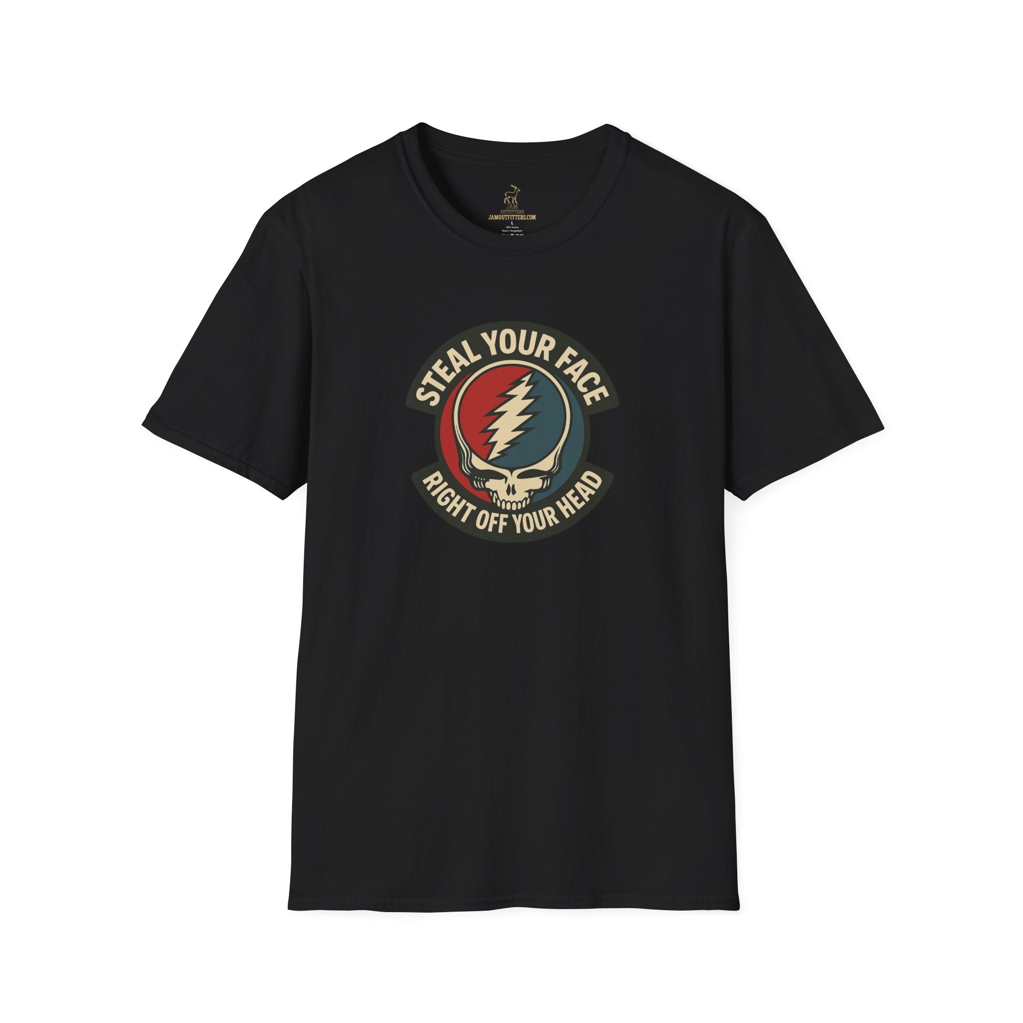 Steal Your Face Shirt | Grateful Dead Inspired Tee | Deadhead Graphic T-Shirt | Right Off Your Head