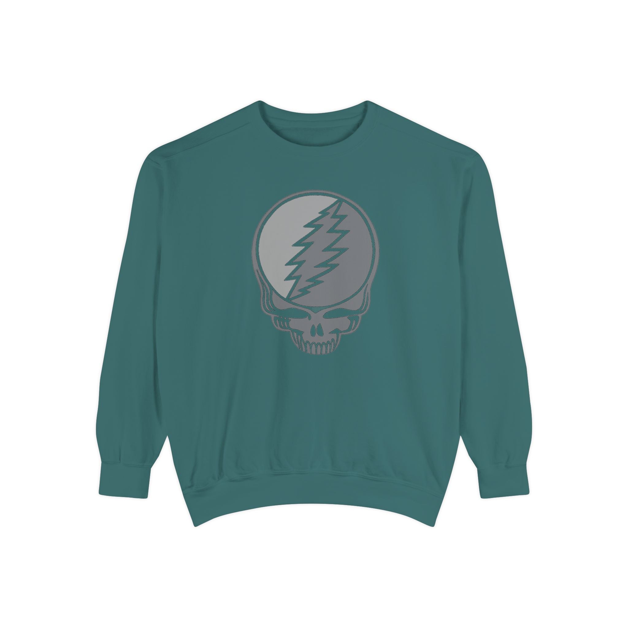 Grateful Dead Steal Your Face Sweatshirt | Deadhead Comfort Colors Crewneck | Vintage Jam Band Skull Pullover