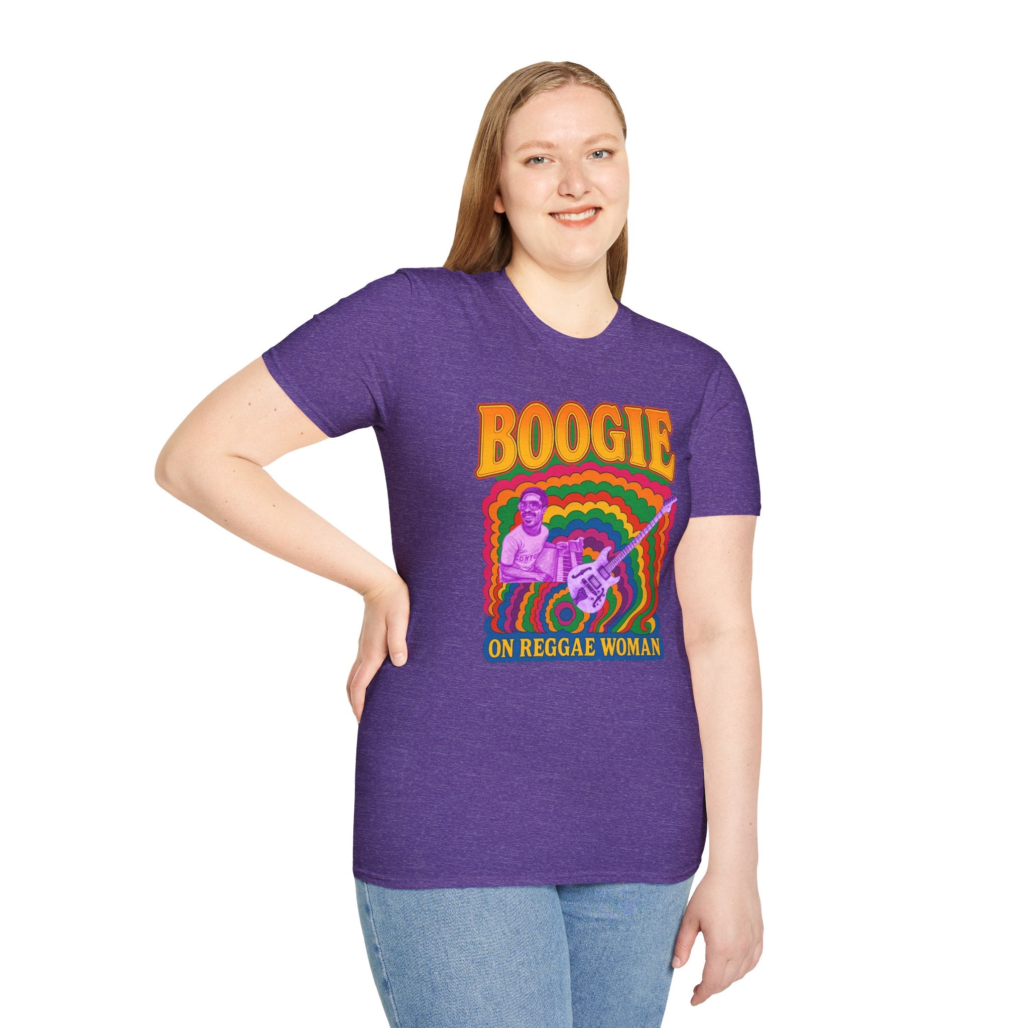Phish Boogie On Reggae Woman Shirt | Jam Band Psychedelic Tee | Stevie Wonder Cover | Festival Tour T-Shirt