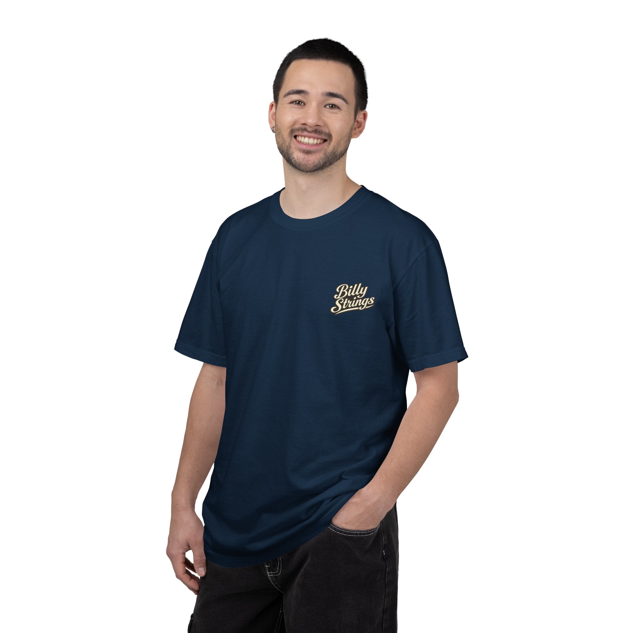 Billy Strings Shirt – Minimal Left Chest Logo Jamgrass Tee