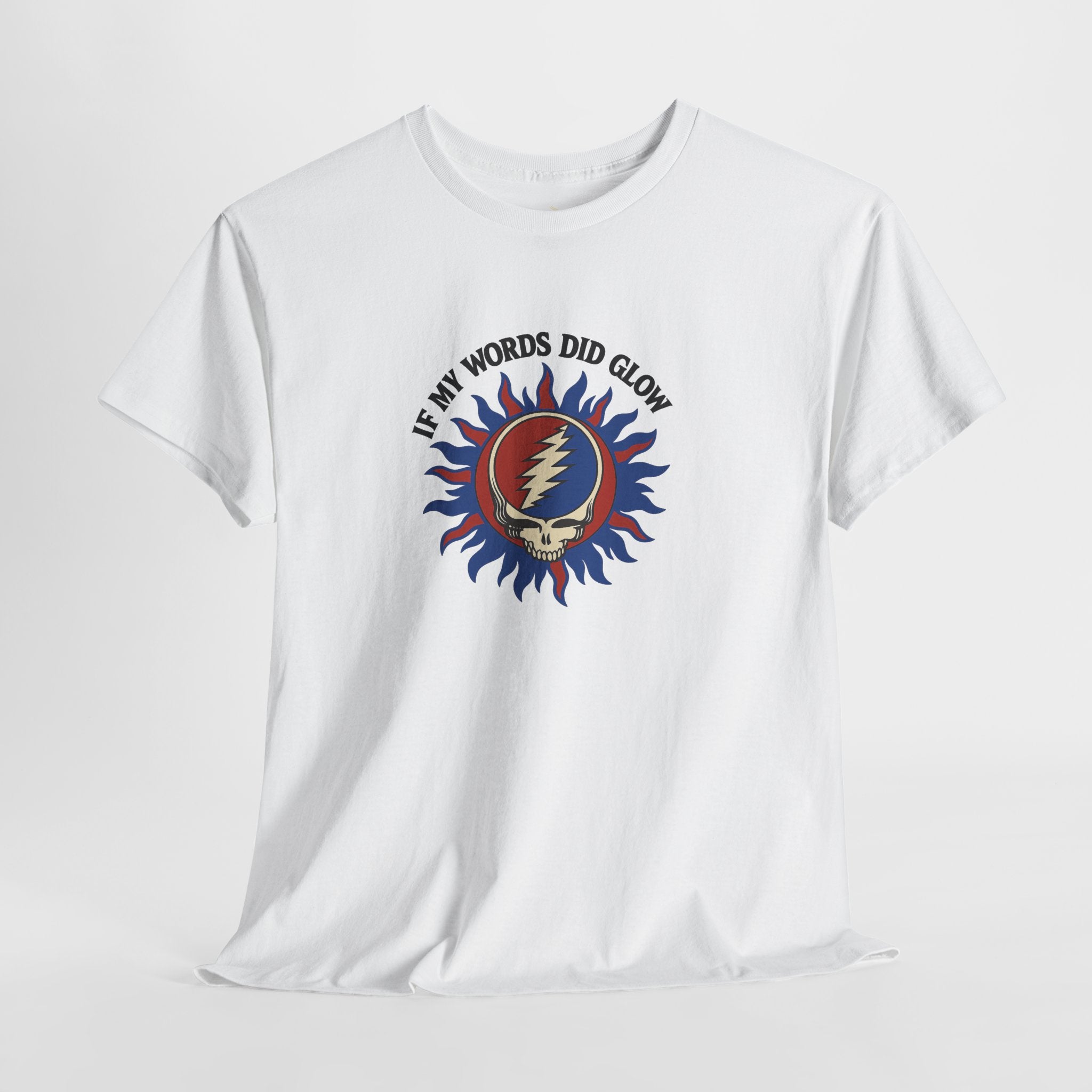 Grateful Dead Ripple Shirt | If My Words Did Glow Tee | Vintage Deadhead Graphic T-Shirt
