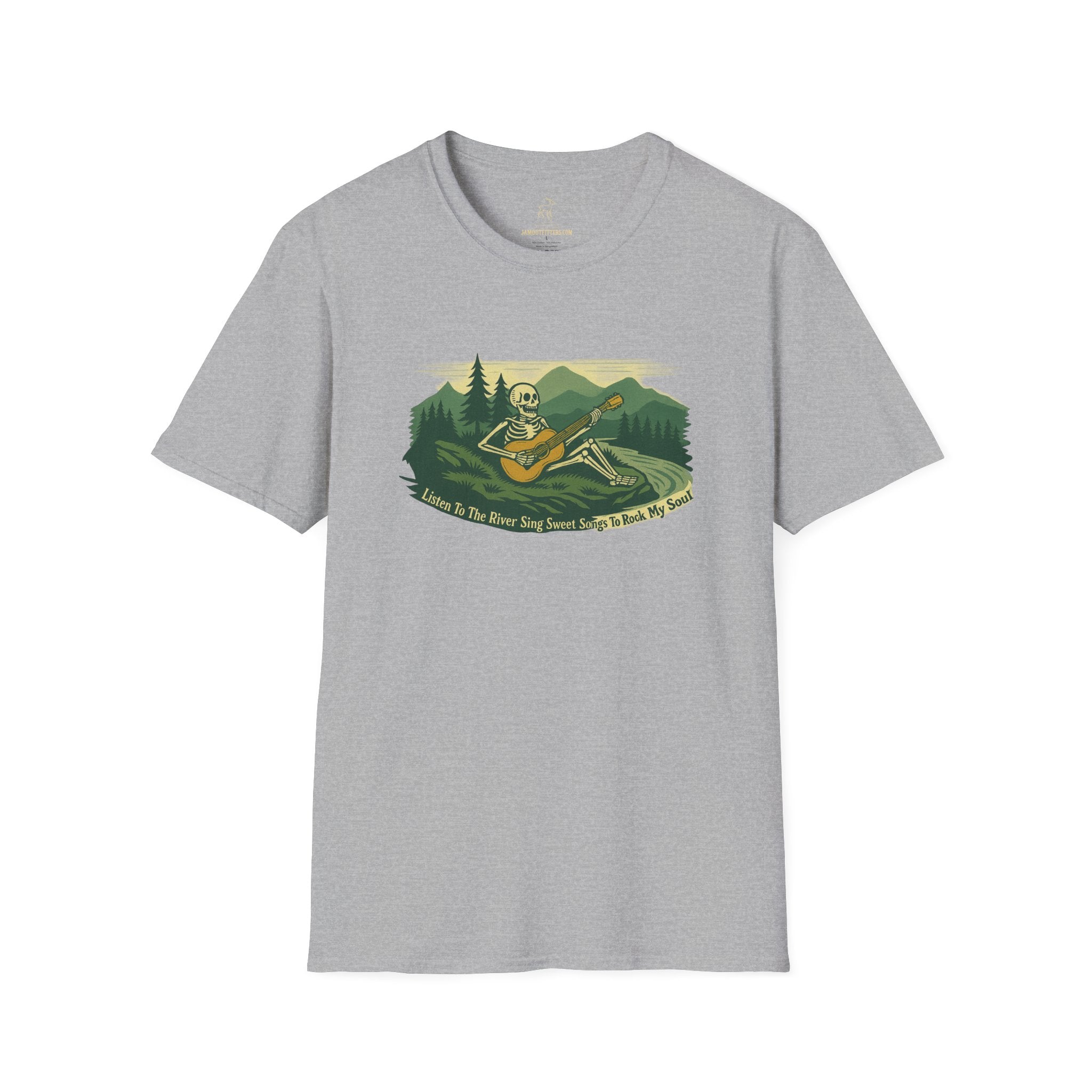 Grateful Dead "Brokedown Palace" Tee | Skeleton Vintage Shirt With Lyrics