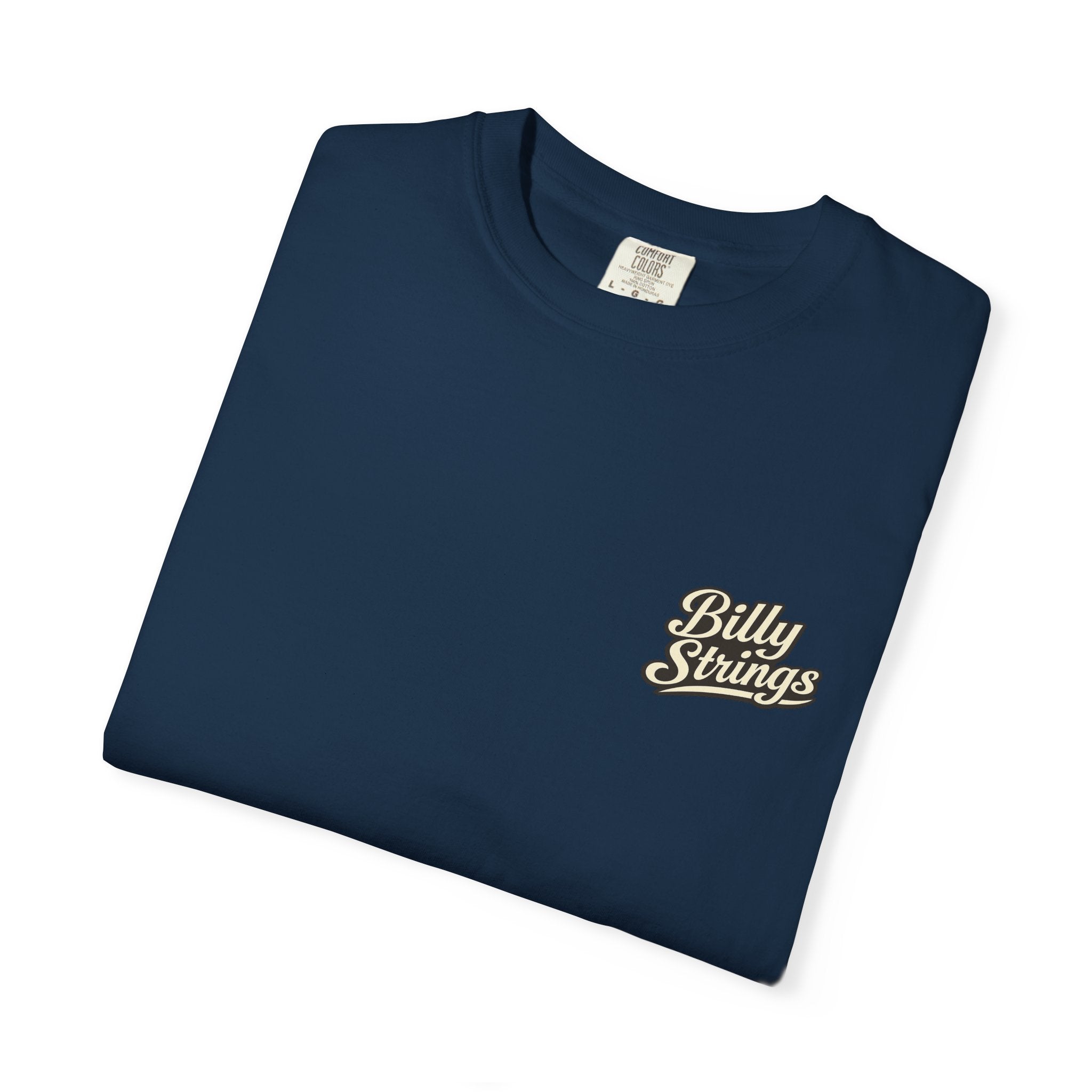 Billy Strings Shirt – Minimal Left Chest Logo Jamgrass Tee
