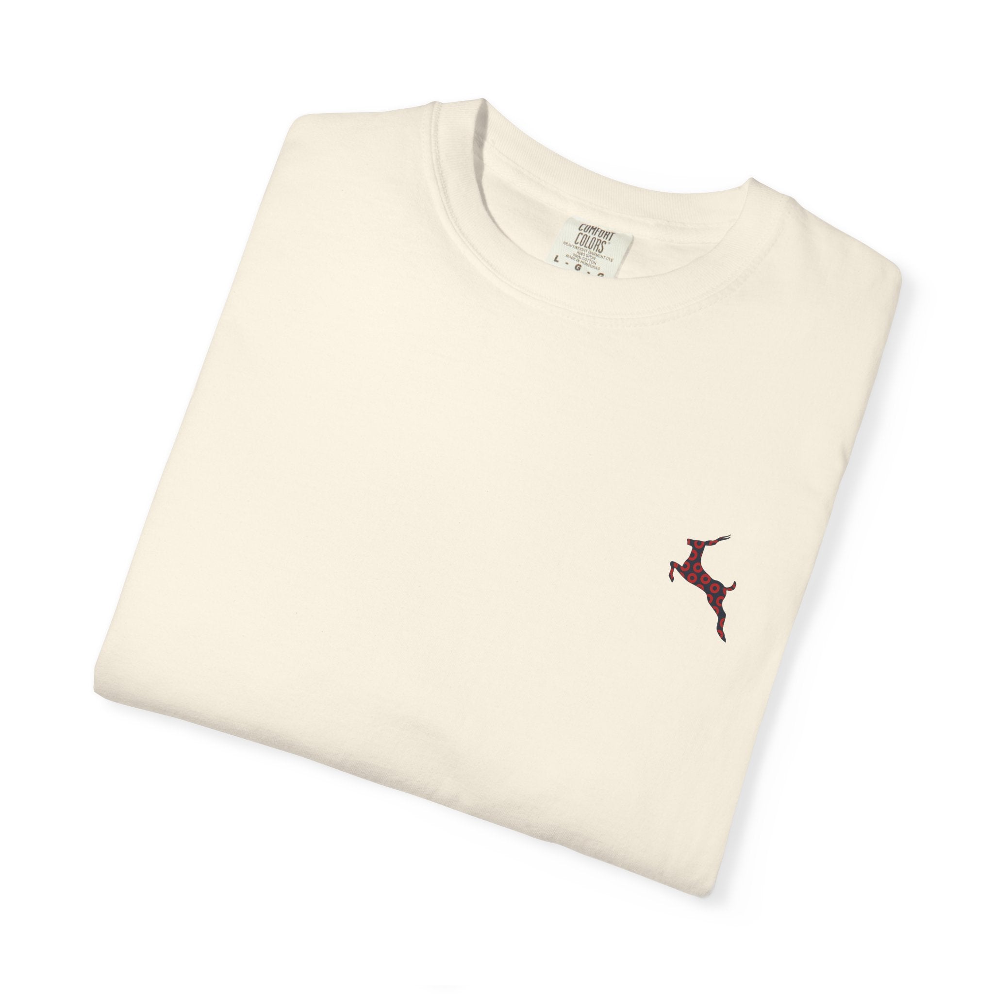 Phish Antelope Shirt Comfort Colors | Premium Jam Band Tee | Small Chest Logo | Vintage Style Phish Inspired Unisex T-Shirt