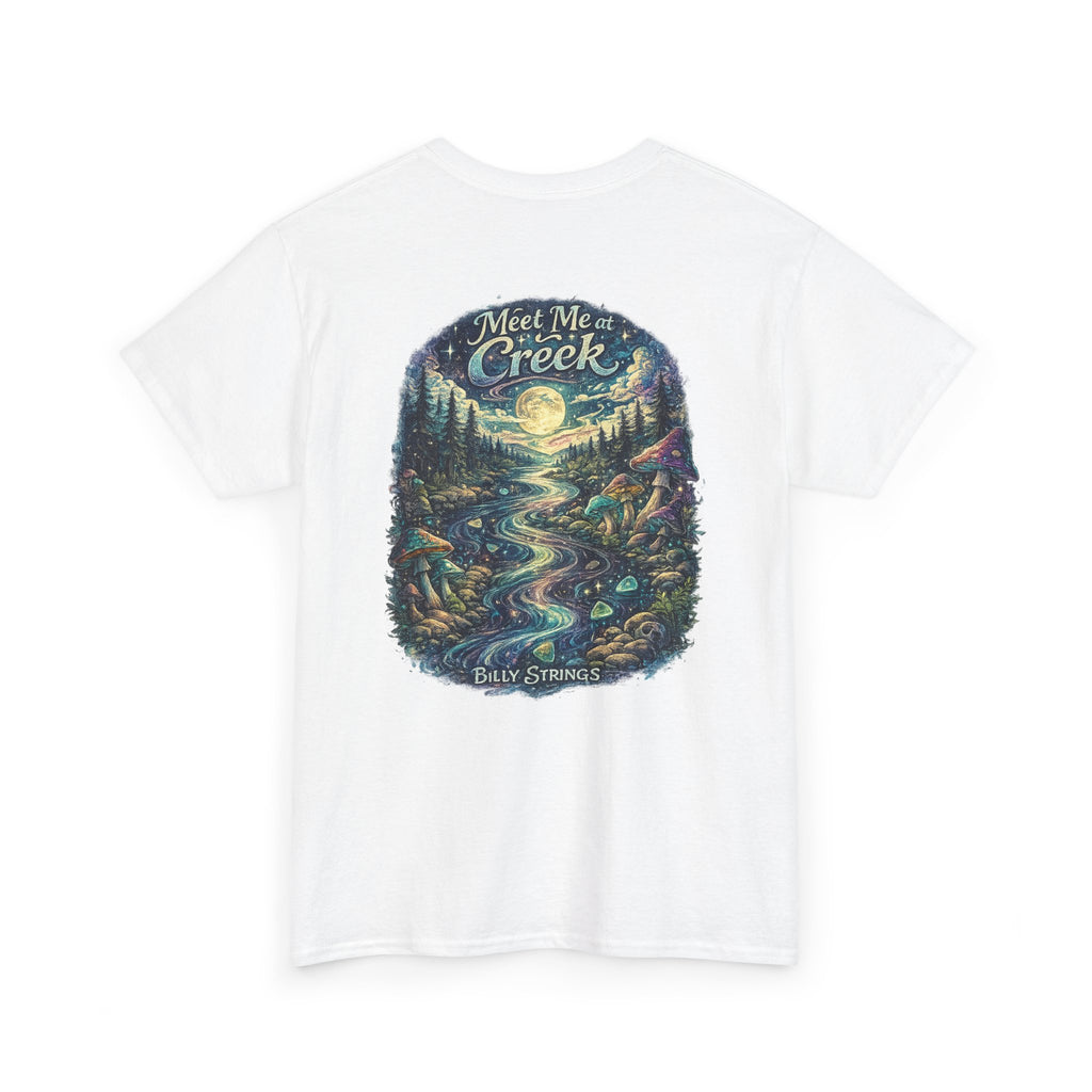 Billy Strings Meet Me at the Creek Shirt – Front & Back Print Jamgrass Tee