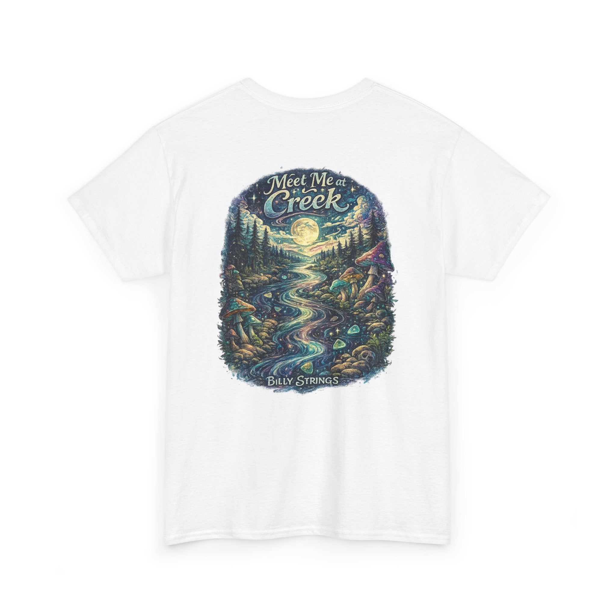 Billy Strings Meet Me at the Creek Shirt – Front & Back Print Jamgrass Tee