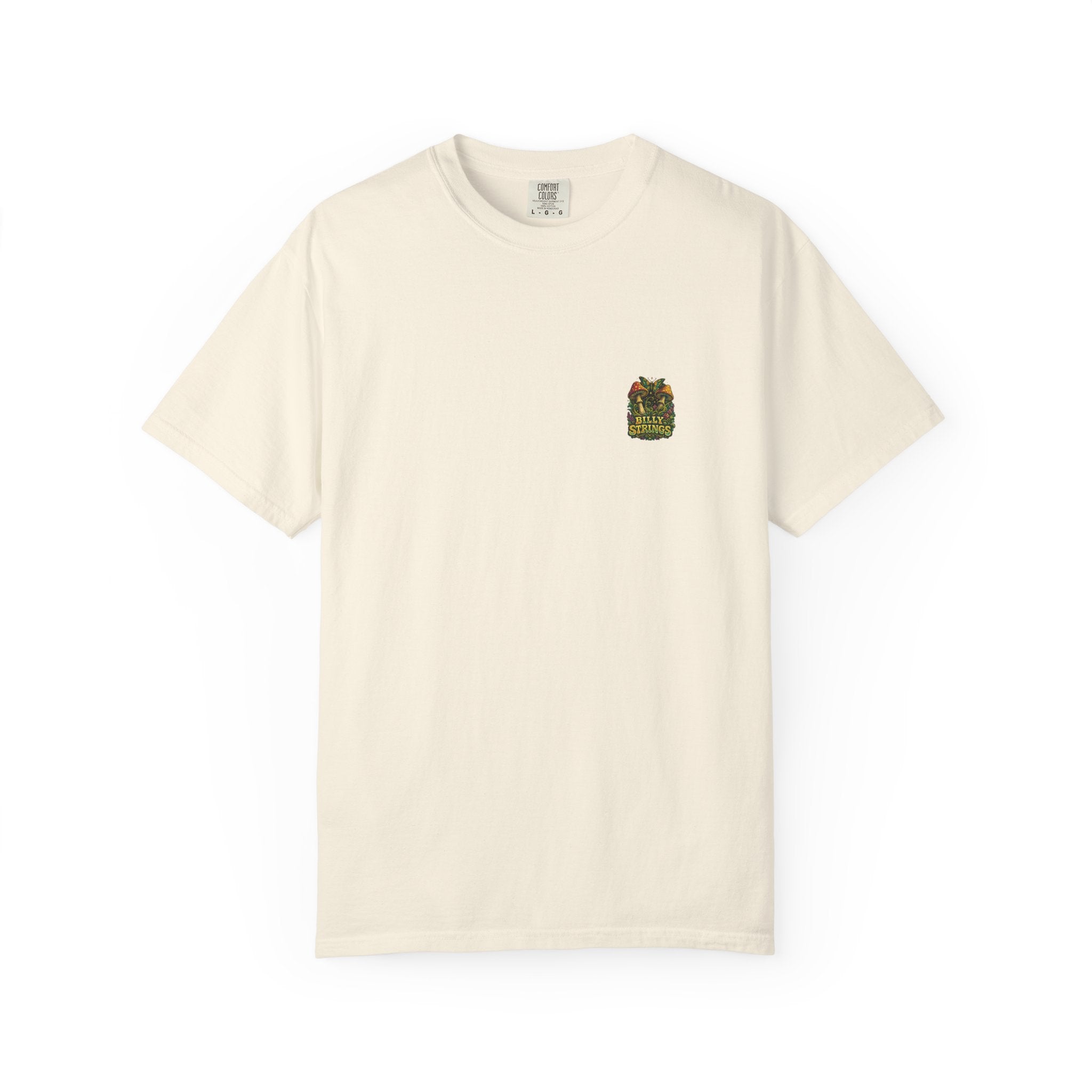 Billy Strings Shirt | Psychedelic Left Chest Tee | Trippy Bluegrass Gift