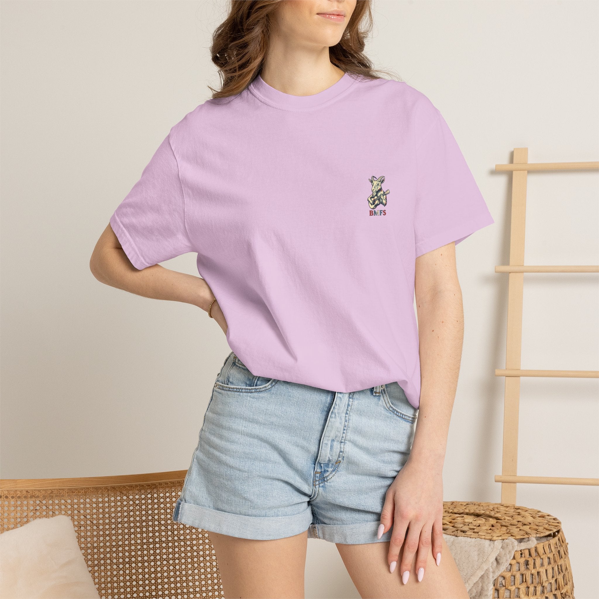 Jam Grass Goat Shirt – Bluegrass Festival Tee – BMFS Style T-Shirt