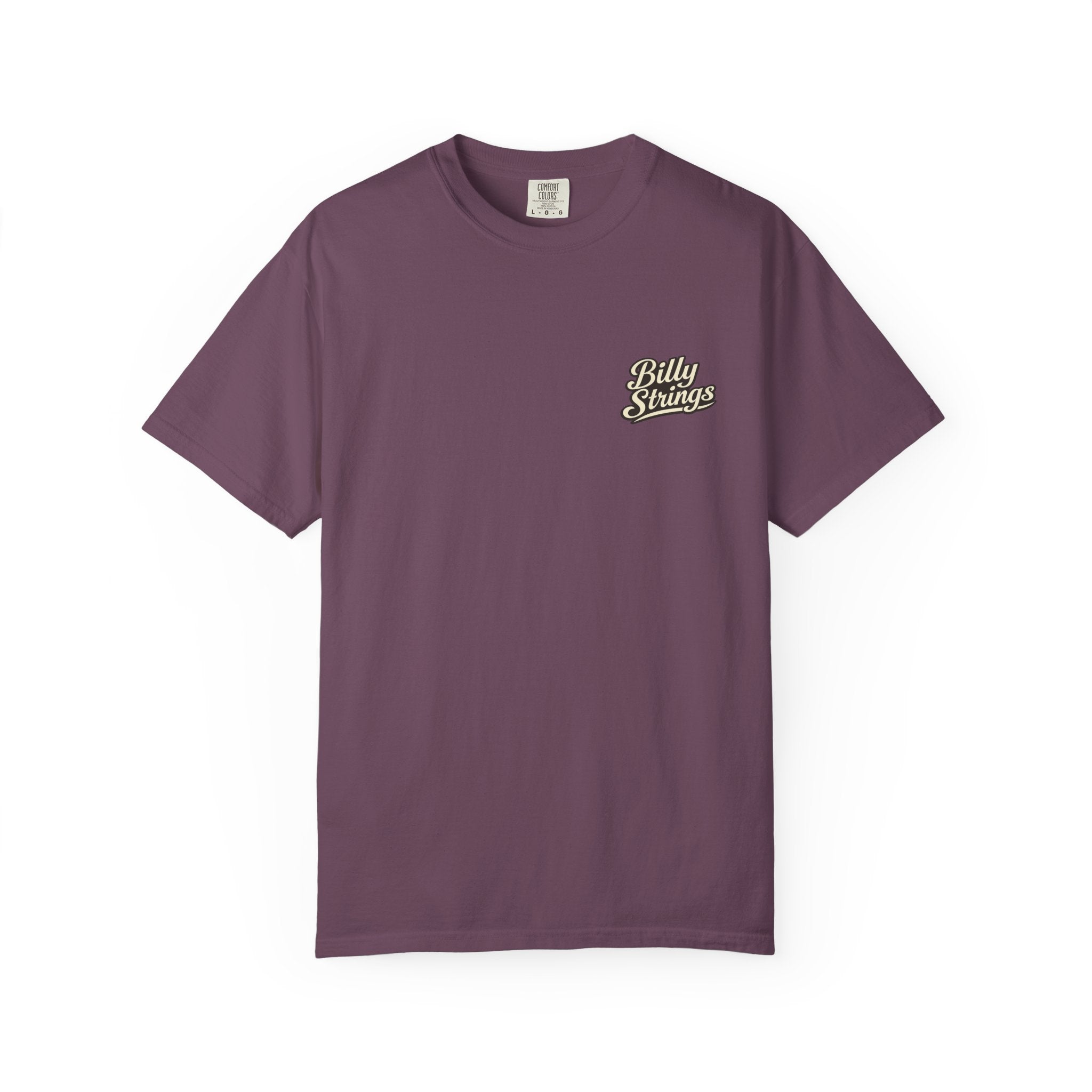 Billy Strings Shirt – Minimal Left Chest Logo Jamgrass Tee