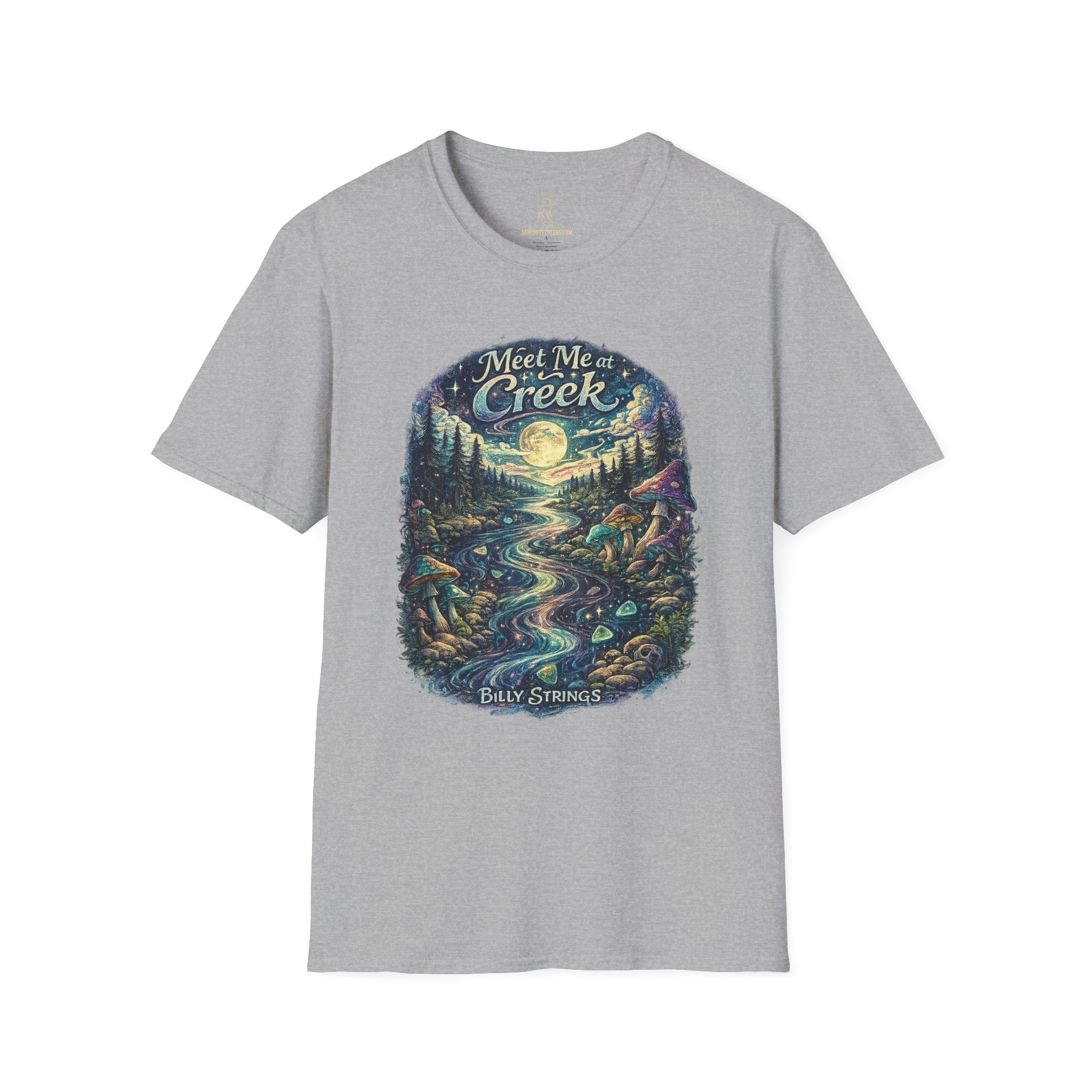 Billy Strings Meet Me at the Creek Shirt – Psychedelic Jam Band Festival Tee