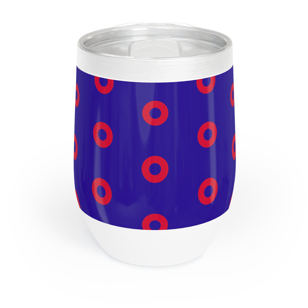Phish Donut Wine Tumbler | 12oz Vacuum Insulated Cup | Jam Band Gift