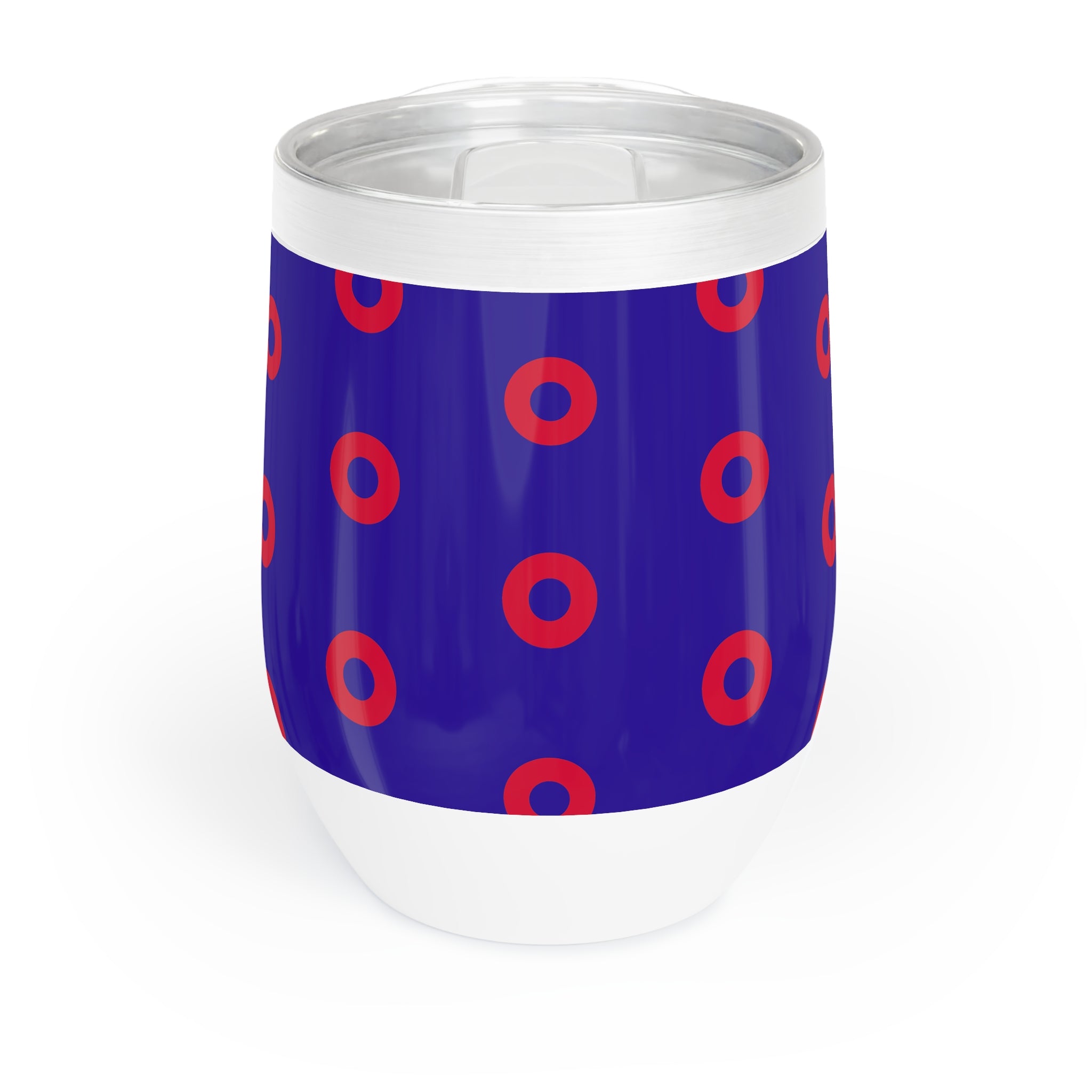 Phish Donut Wine Tumbler | 12oz Vacuum Insulated Cup | Jam Band Gift