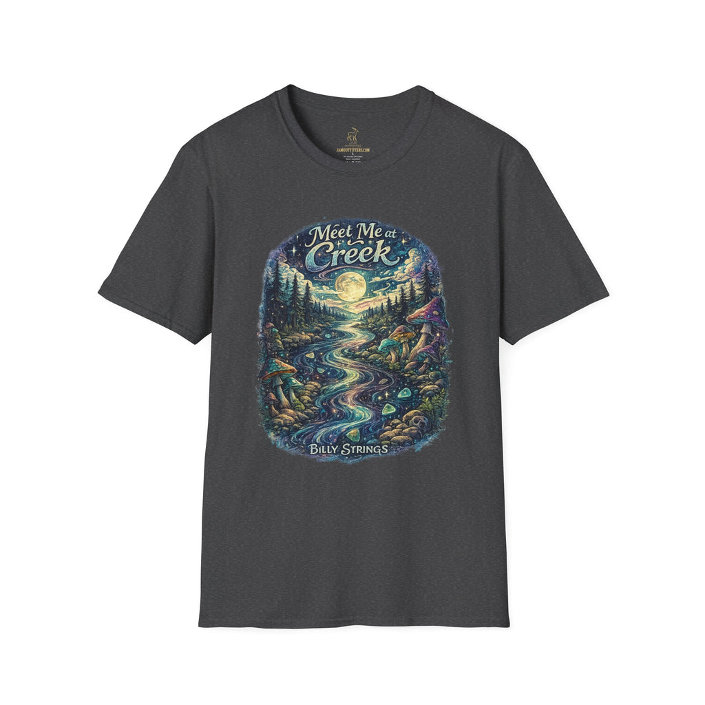 Billy Strings Meet Me at the Creek Shirt – Psychedelic Jam Band Festival Tee