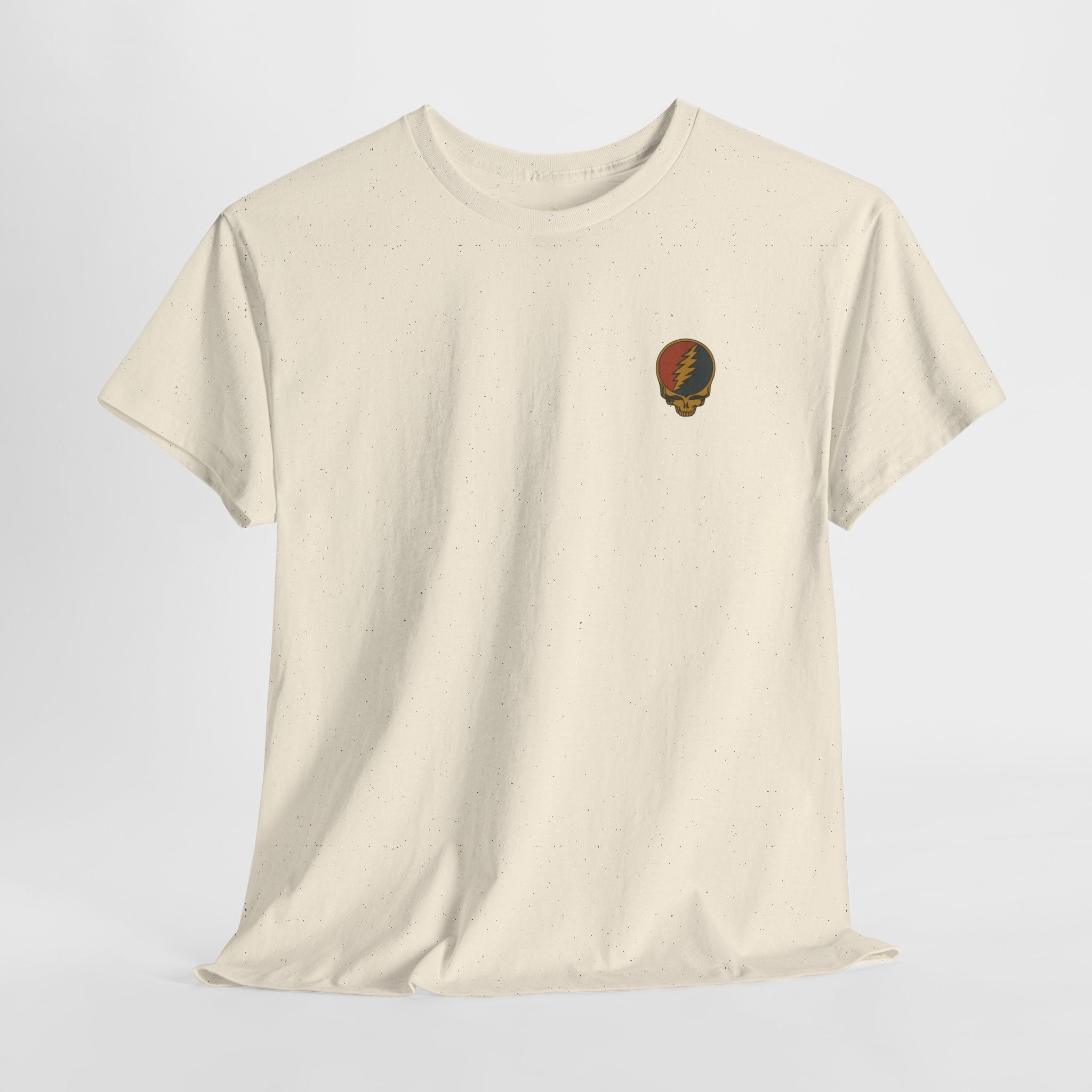 Steal Your Face Shirt | Grateful Dead T-Shirt | Minimal Left Chest Deadhead Tee