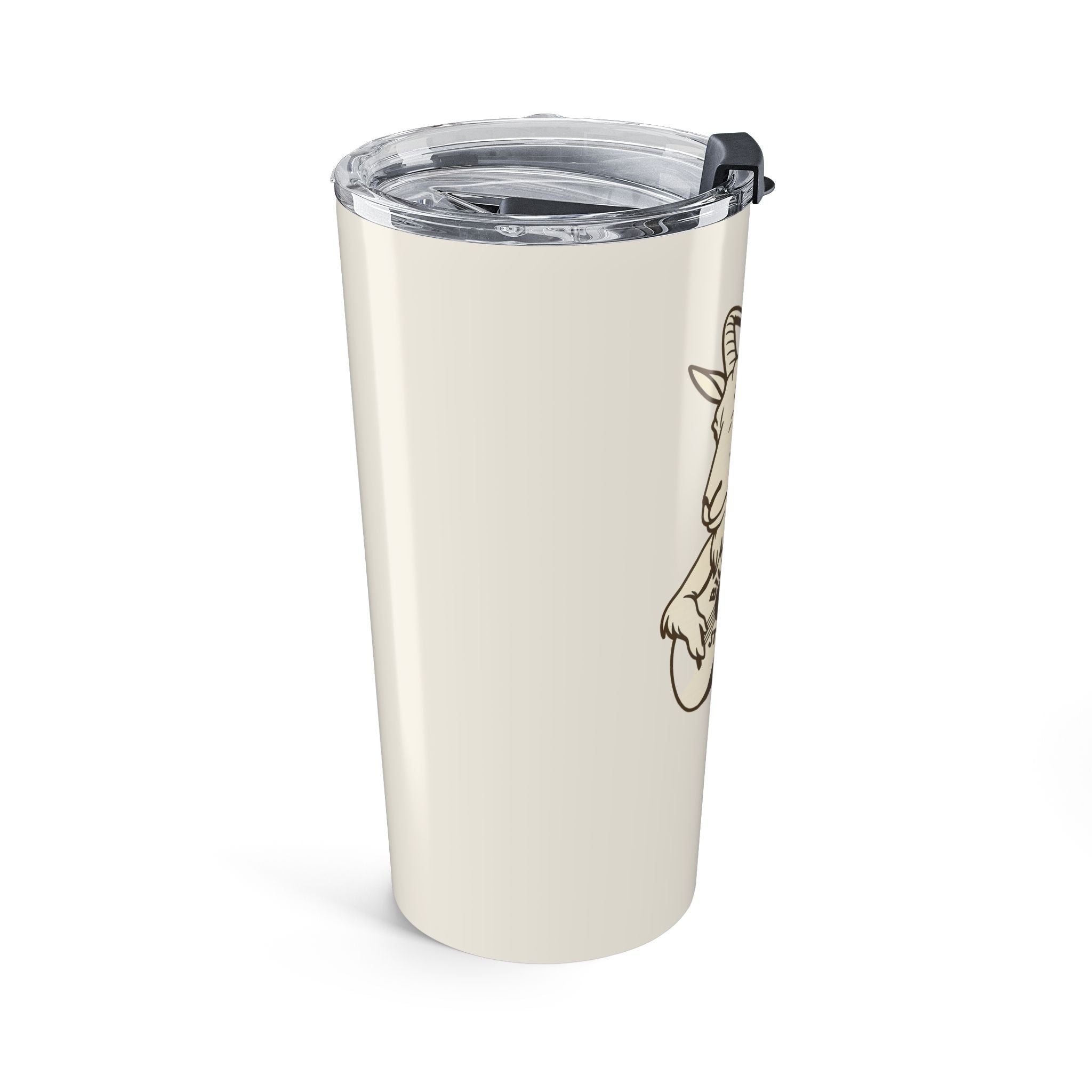 Billy Strings Goat Guitar Tumbler | 20oz Insulated Stainless Steel Cup | Bluegrass Folk Music Gift