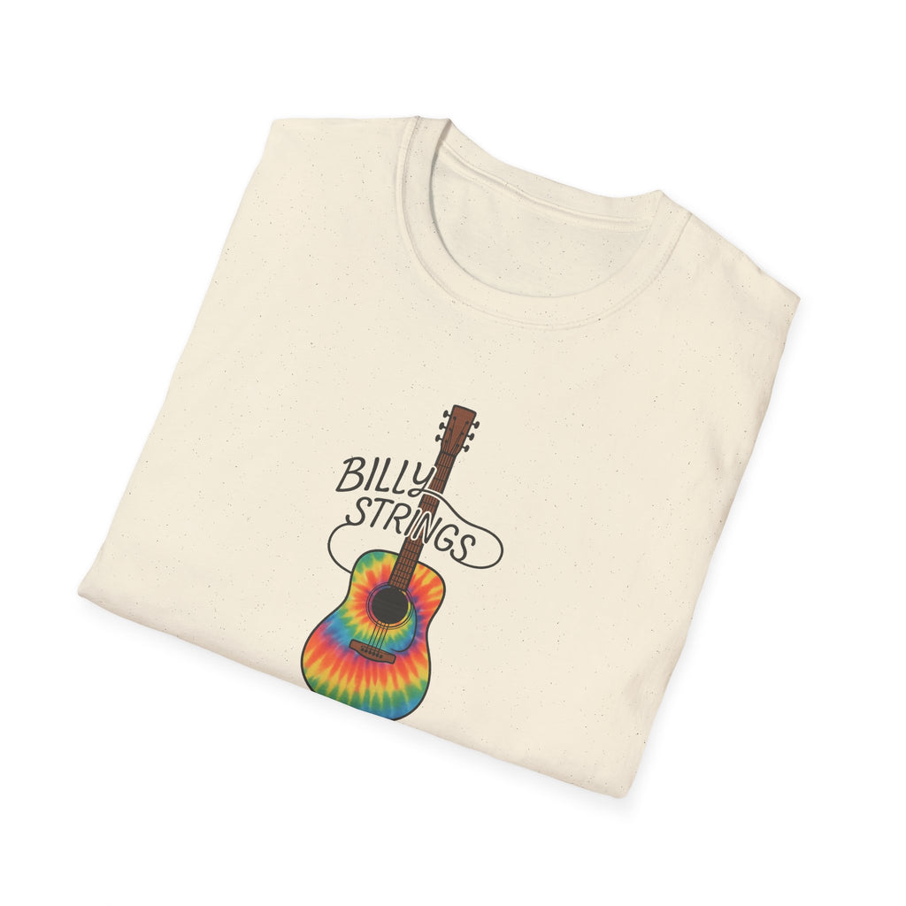 Billy Strings Guitar Shirt | Tie Dye BMFS Acoustic Tee | Bluegrass Jam Band Fan Concert T-Shirt