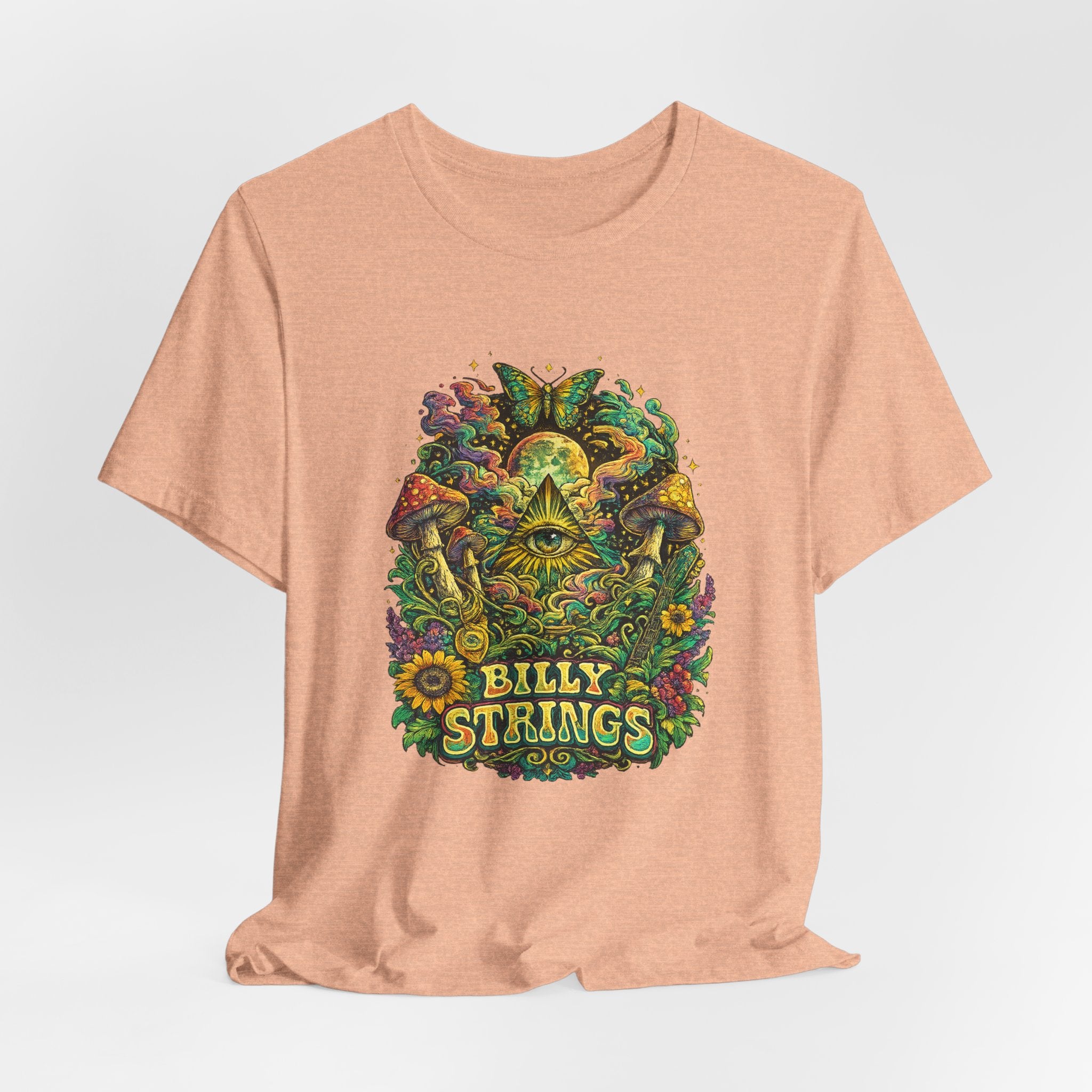 Billy Strings Shirt | Psychedelic Bluegrass Tee | Trippy Jamgrass Gift