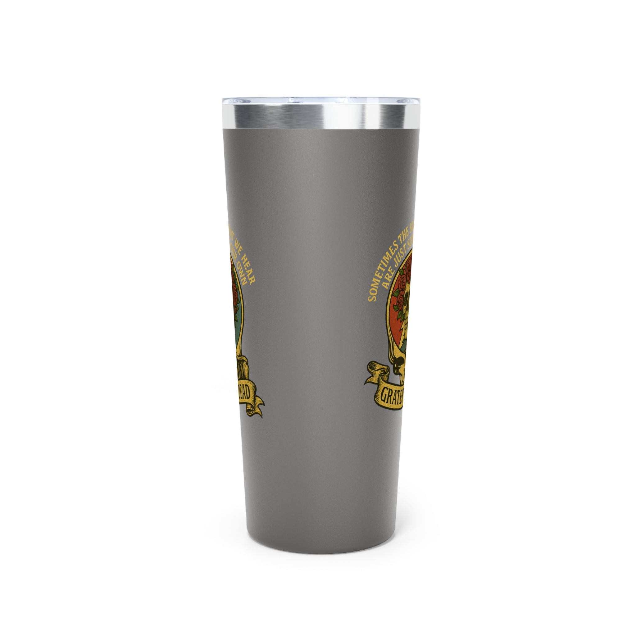 Grateful Dead Eyes of the World Tumbler | Skull and Roses 22oz Insulated Cup