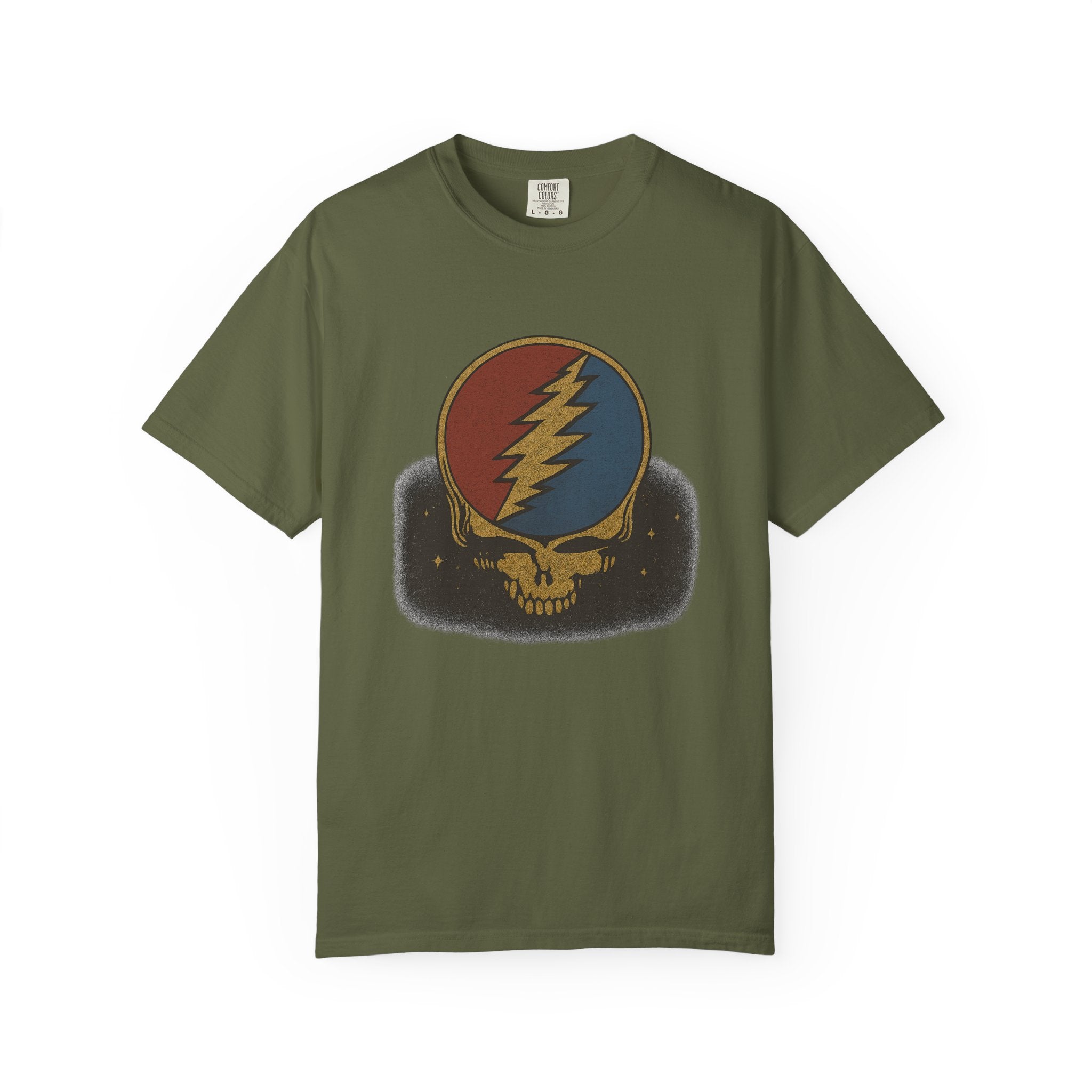 Grateful Dead Premium Shirt | Vintage Steal Your Face Tee | Deadhead Graphic Tee | Comfort Colors Heavyweight Cotton