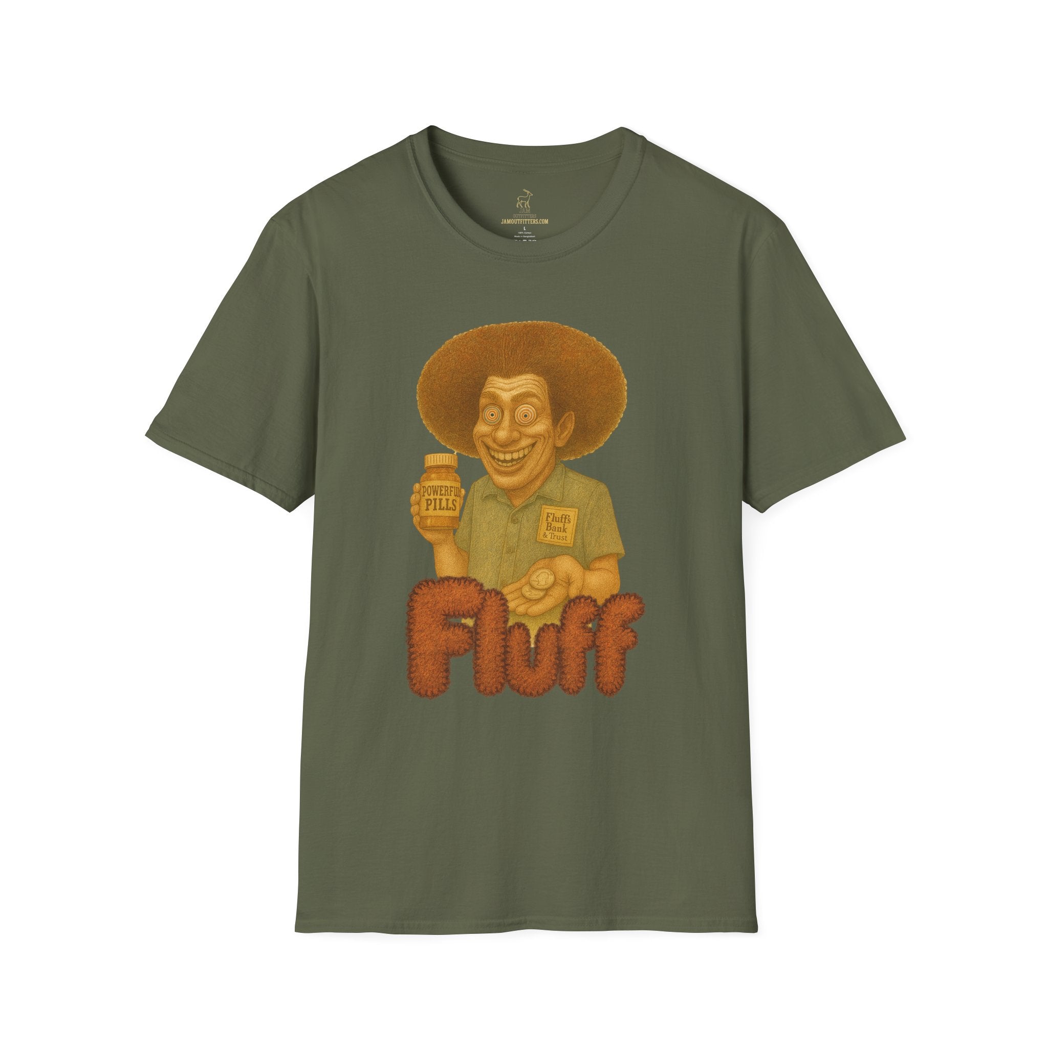 Phish Fluffhead T-Shirt, Soft Tee, Phish Shirt, Crazy Character Design, Unisex Tee, Phish Music Inspired Shirt