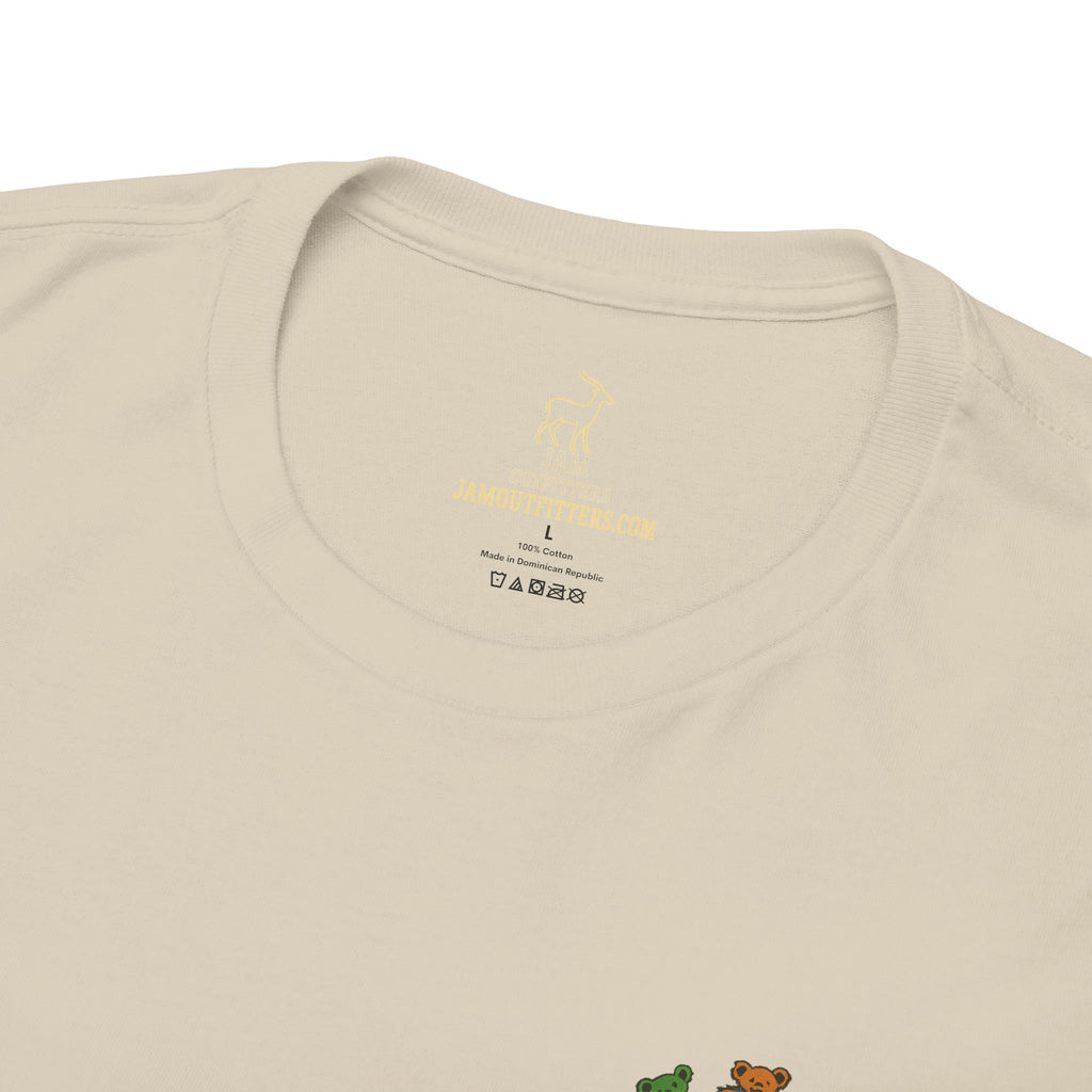 Grateful Dead Dancing Bears Skeleton Tee | Small Left Chest Vintage Shirt | Classic Jam Band Deadhead Tee