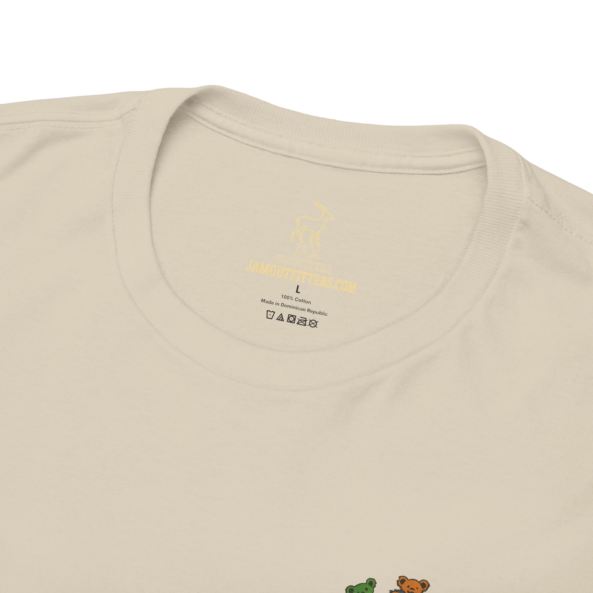 Grateful Dead Dancing Bears Skeleton Tee | Small Left Chest Vintage Shirt | Classic Jam Band Deadhead Tee