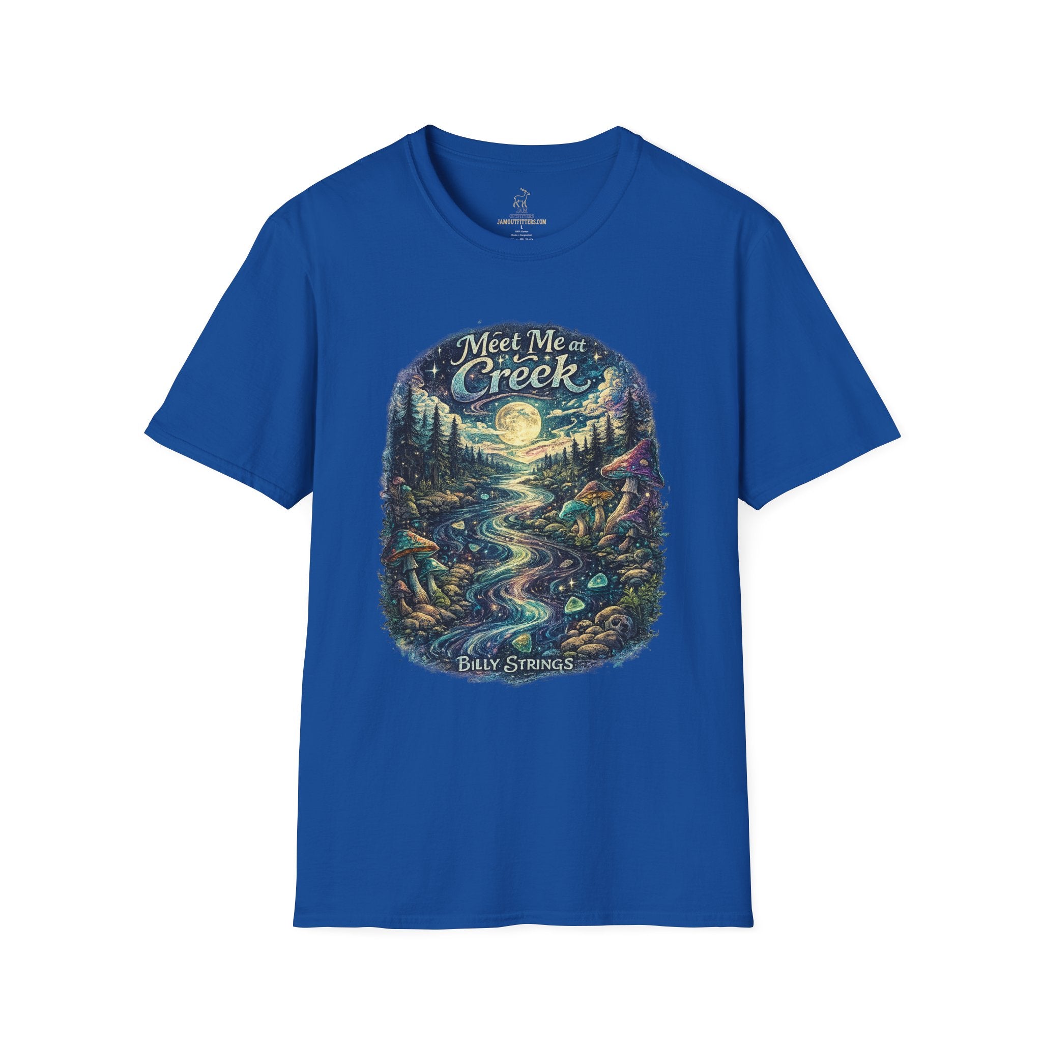 Billy Strings Meet Me at the Creek Shirt – Psychedelic Jam Band Festival Tee