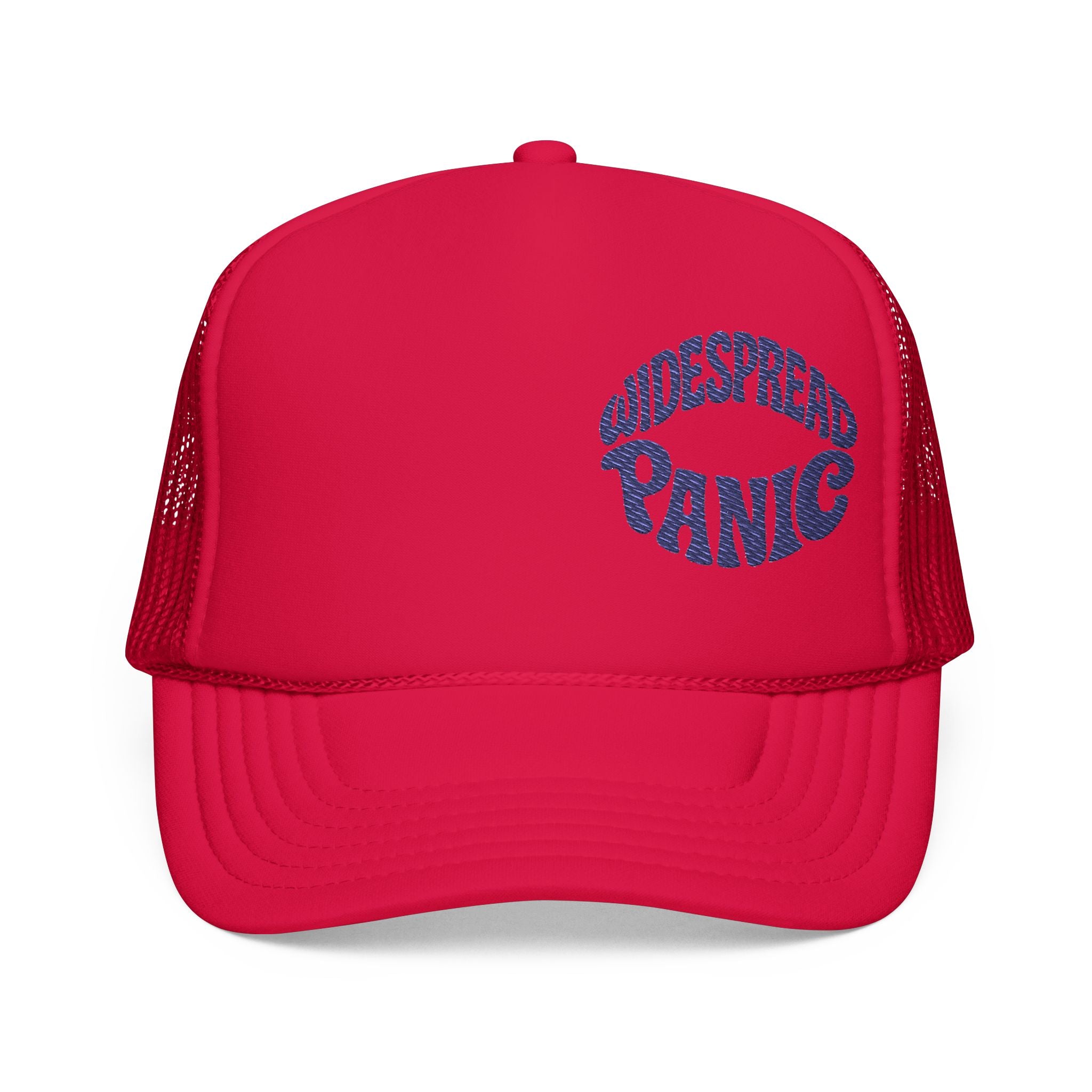 Widespread Panic Trucker Hat | Retro WSP Embroidered Cap | Jam Band Foam Mesh Hat