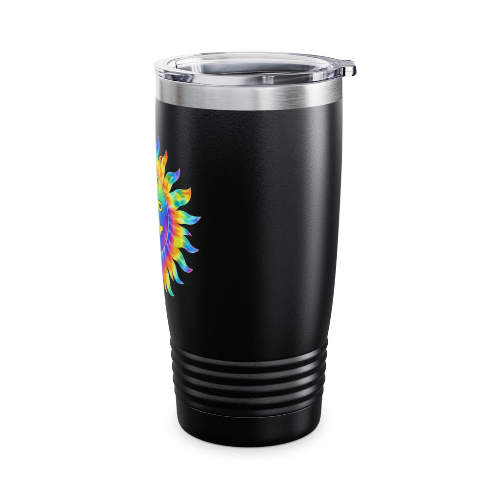 Grateful Dead Dancing Bear Tumbler | Tie Dye Sun Cup | 20oz Insulated Stainless Steel