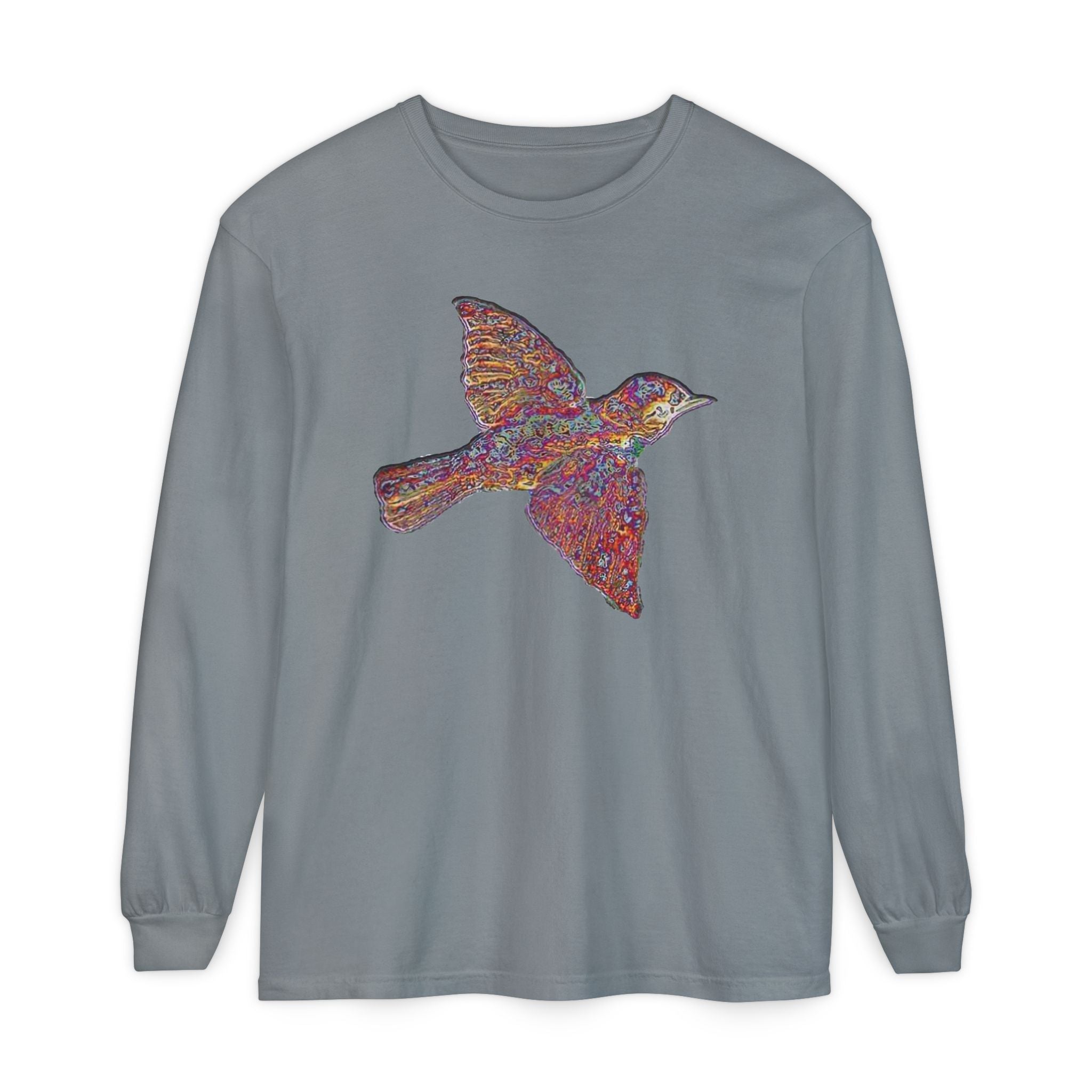 WSP Premium Long Sleeve Shirt | Widespread Panic Love Bird Tee | Comfort Colors Heavy Weight Cotton