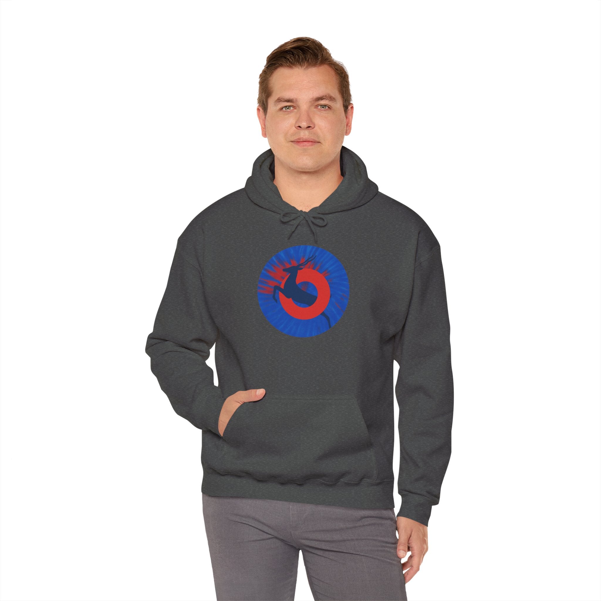 Phish Heavy Blend Hoodie | Antelope Tie Dye Sweatshirt | Jam Band Hoodie for Music Fans