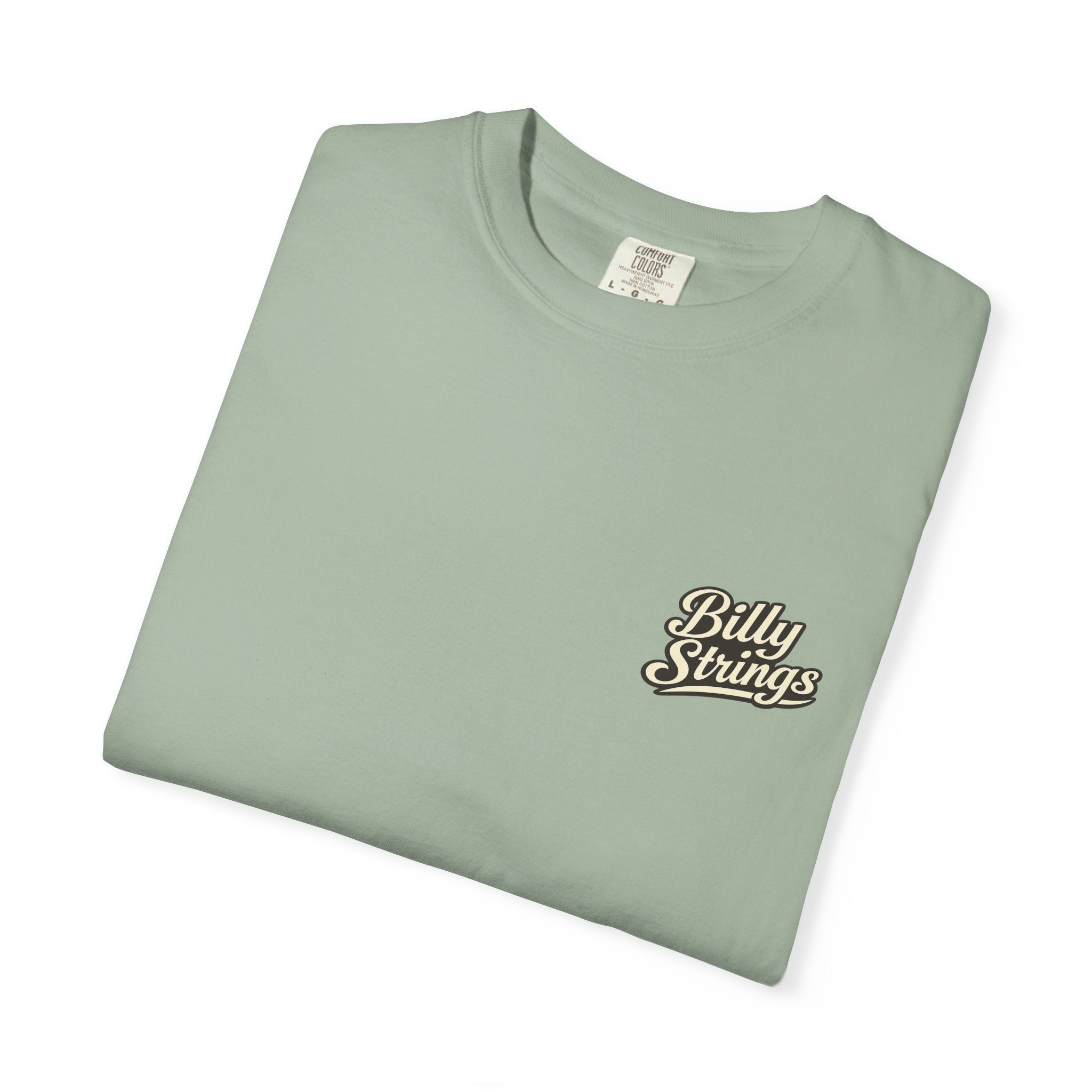 Billy Strings Shirt – Minimal Left Chest Logo Jamgrass Tee