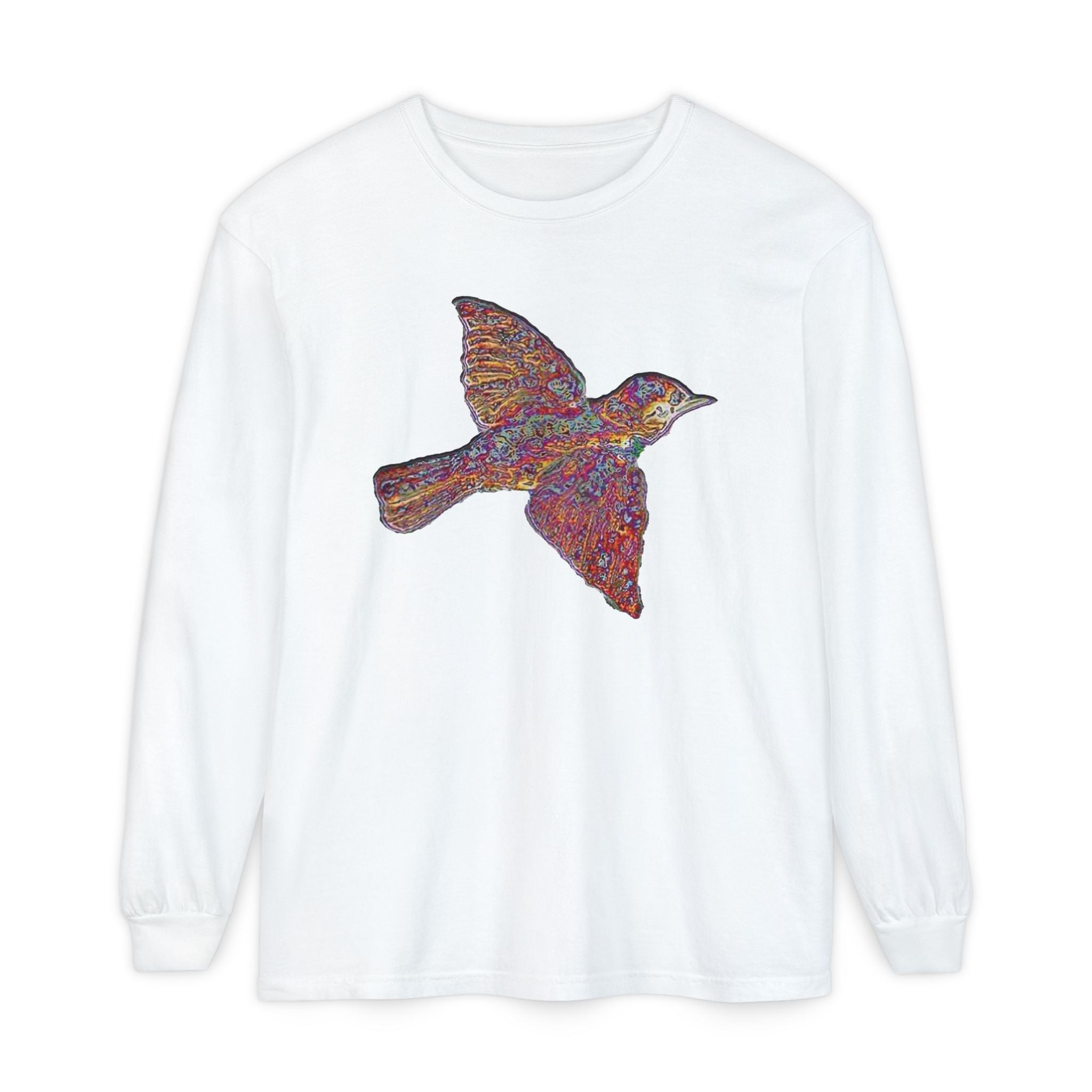 WSP Premium Long Sleeve Shirt | Widespread Panic Love Bird Tee | Comfort Colors Heavy Weight Cotton