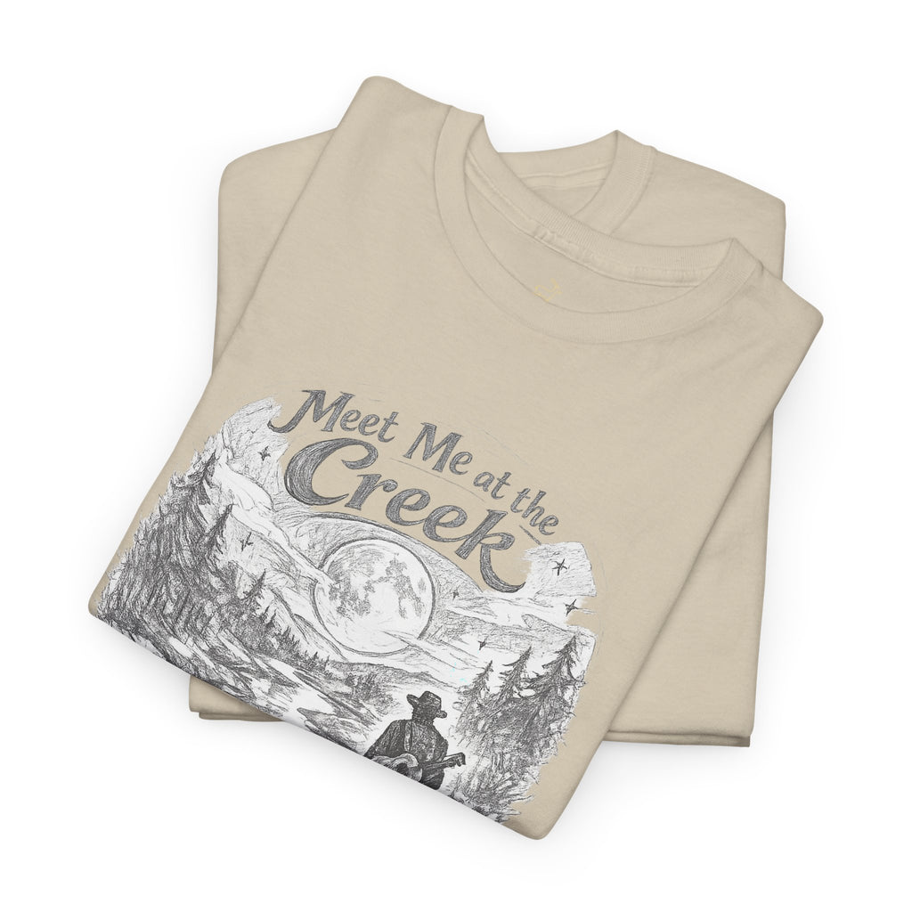 Billy Strings Meet Me at the Creek Shirt – Moonlight Creek Jam Band Tee, Bluegrass Festival Shirt