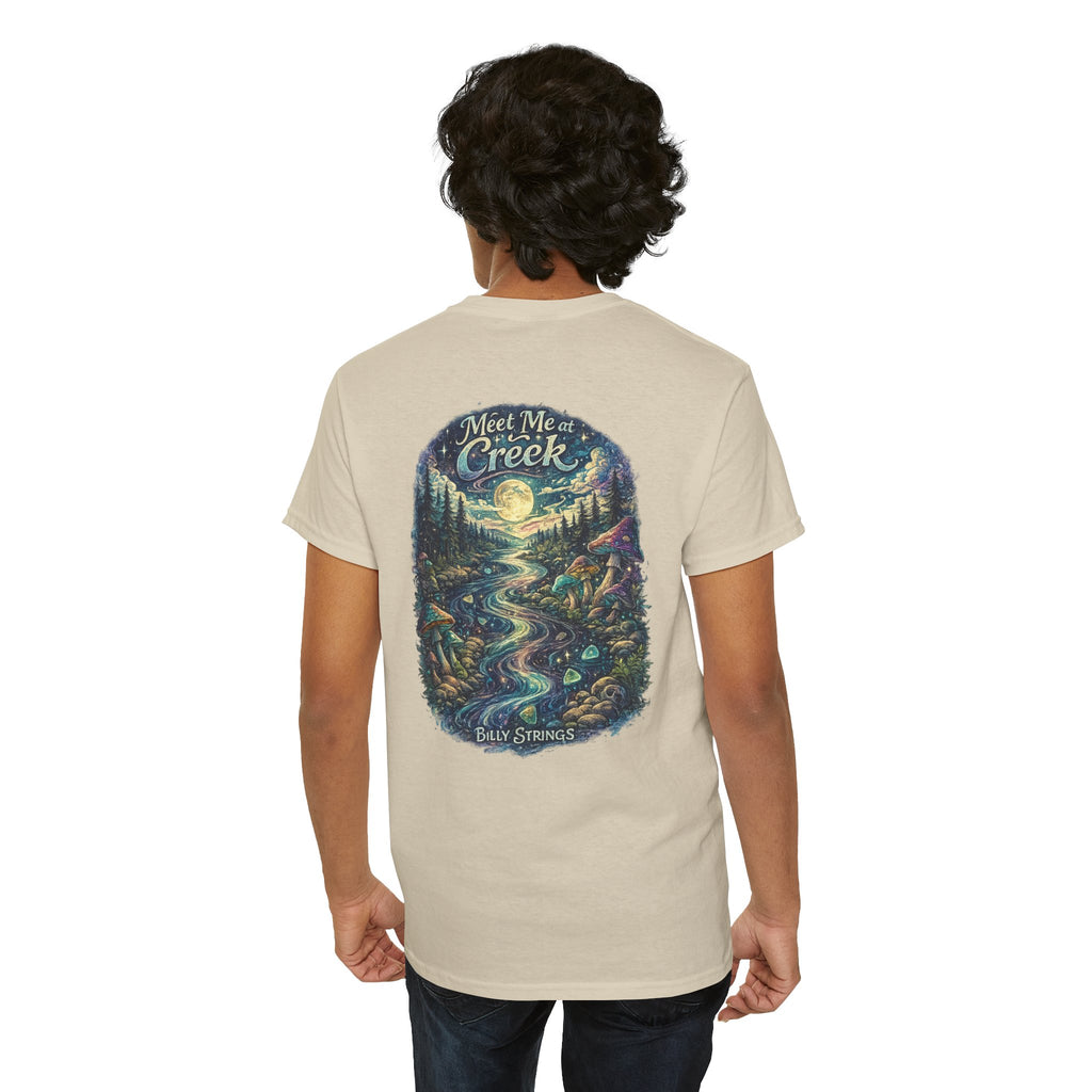 Billy Strings Meet Me at the Creek Shirt – Front & Back Print Jamgrass Tee