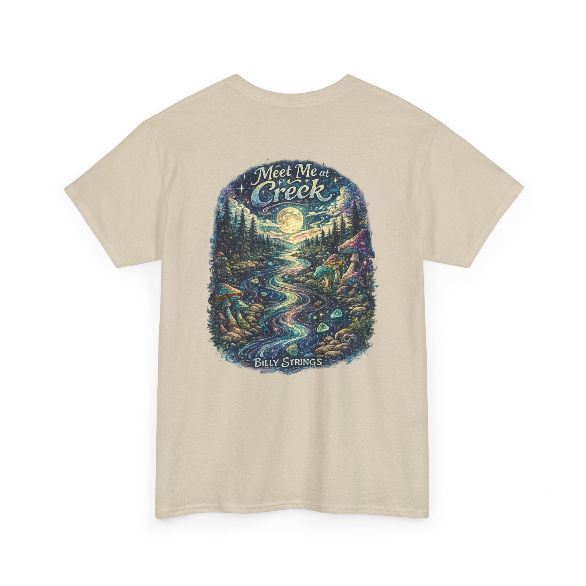 Billy Strings Meet Me at the Creek Shirt – Front & Back Print Jamgrass Tee