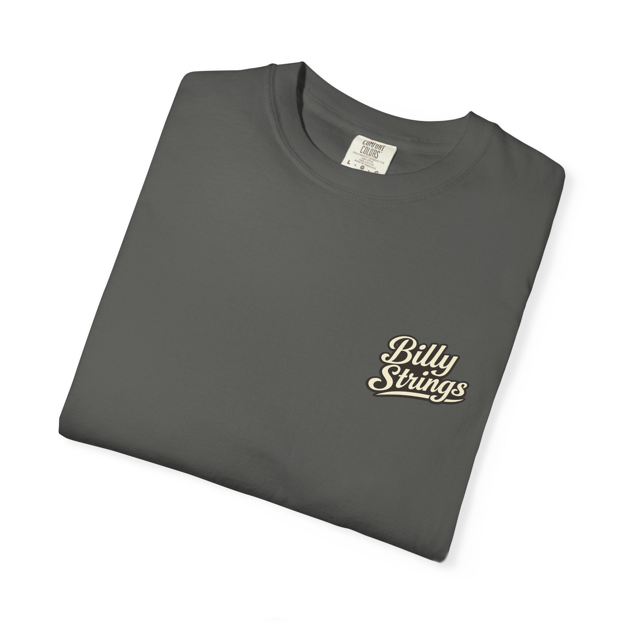 Billy Strings Shirt – Minimal Left Chest Logo Jamgrass Tee