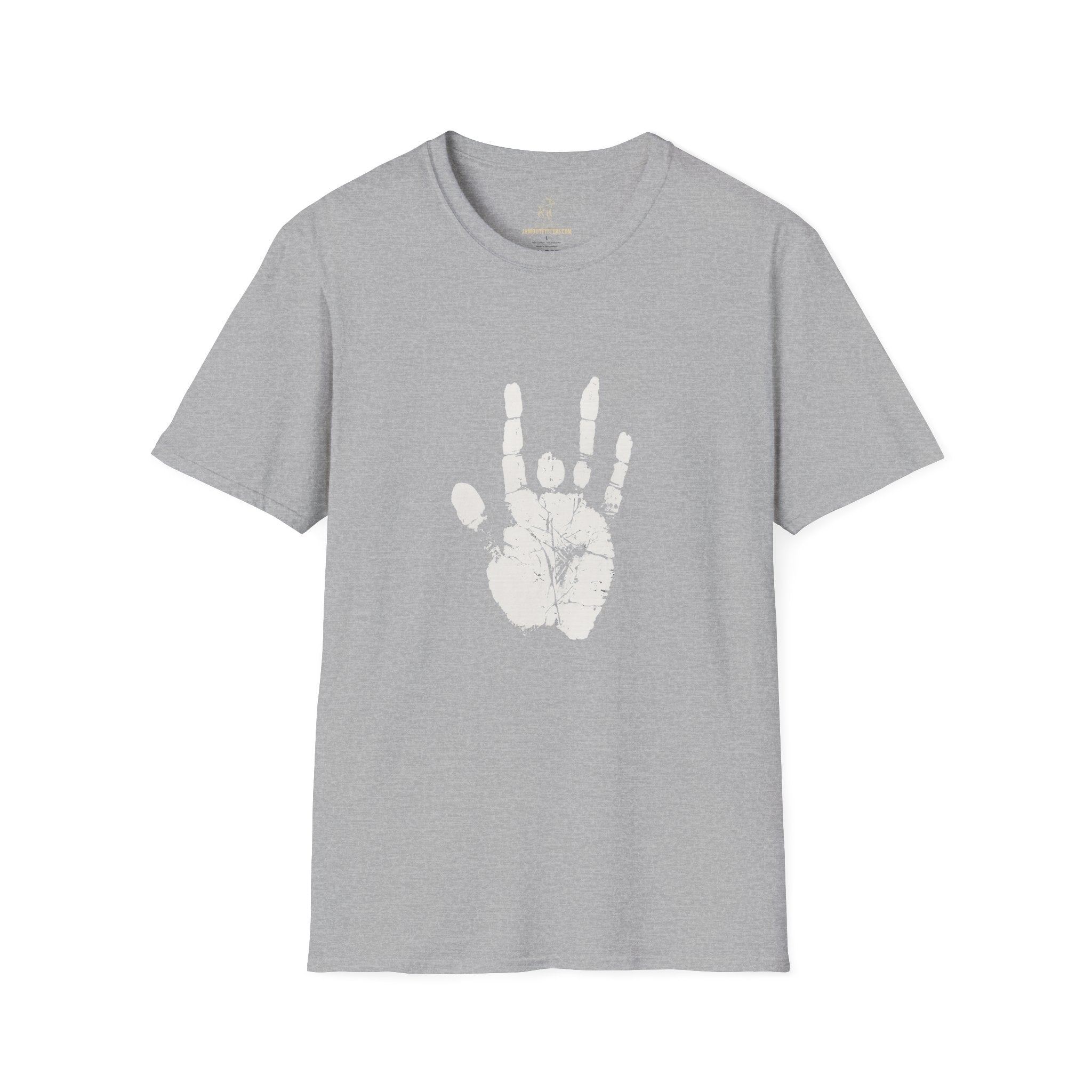 Grateful Dead Jerry Garcia Hand Print Shirt | Deadhead festival Tee | Jam Band Concert T-Shirt