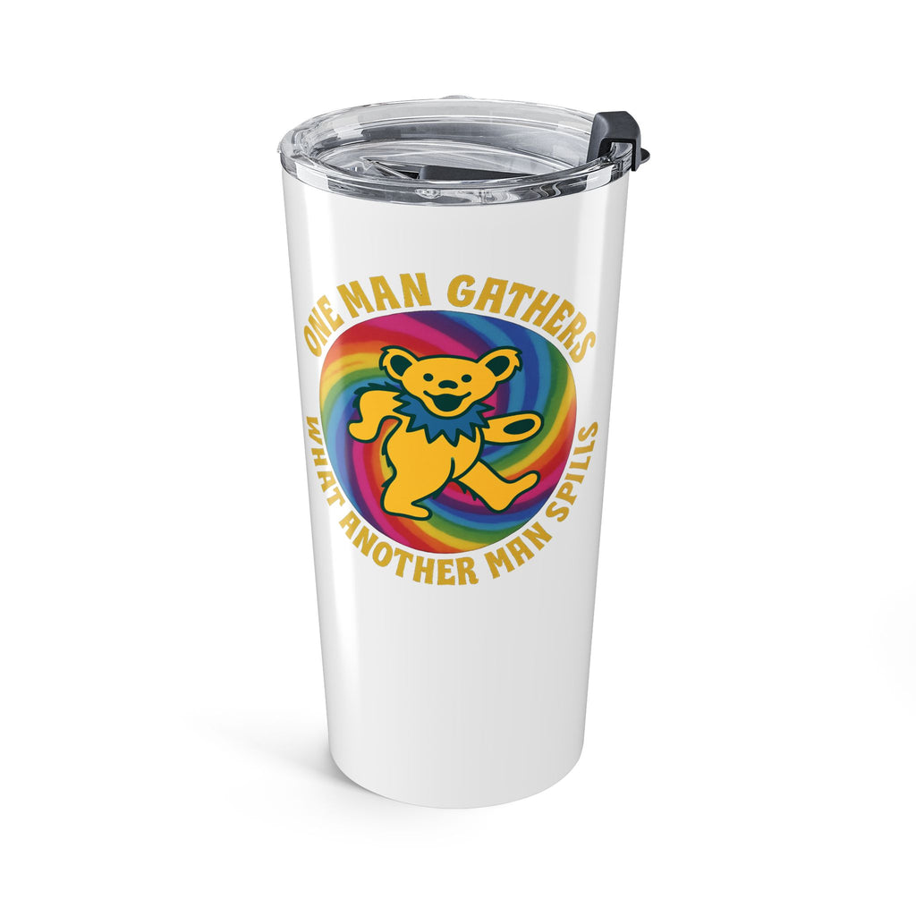 Grateful Dead Lyric Tumbler | Dancing Bear 22oz Insulated Cup