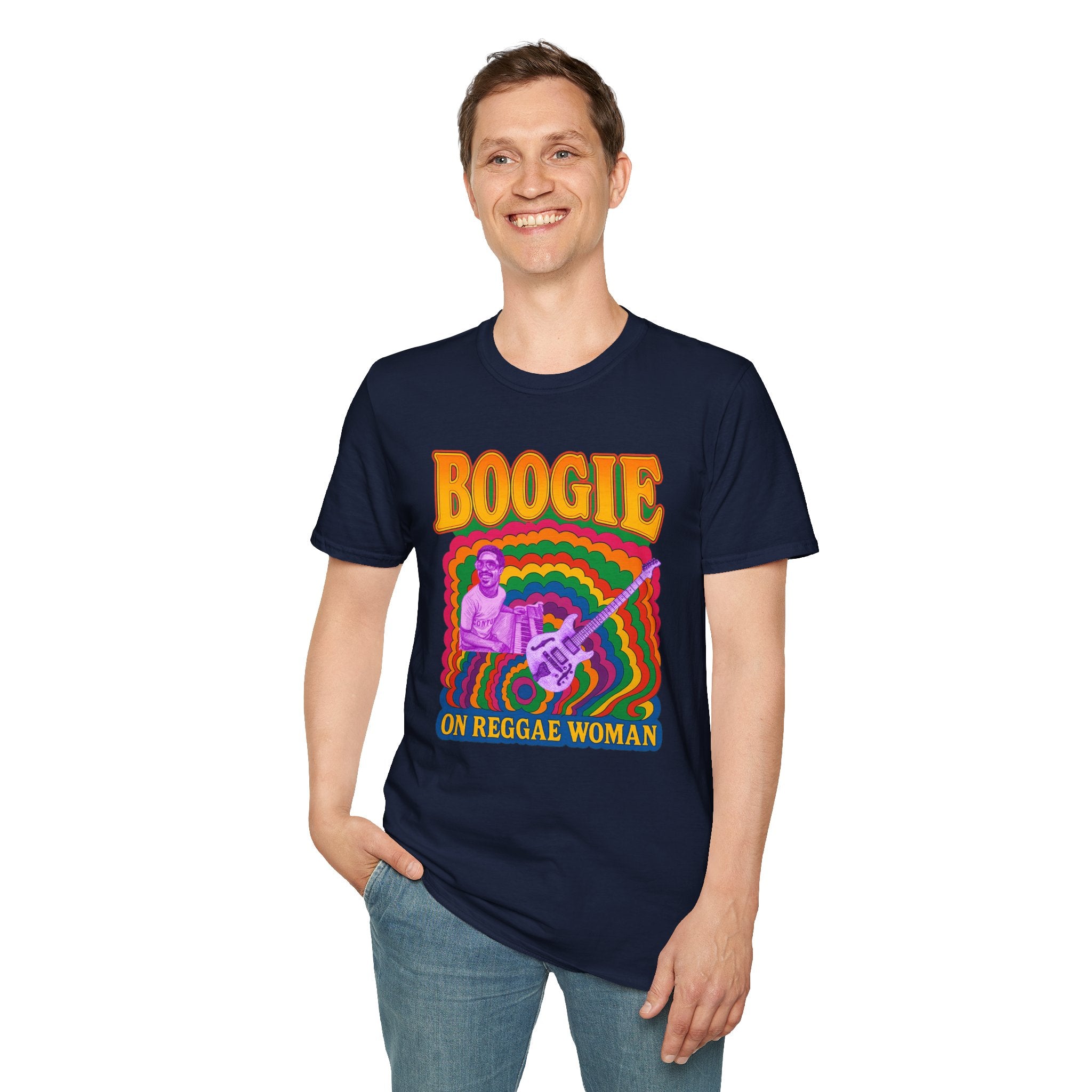 Phish Boogie On Reggae Woman Shirt | Jam Band Psychedelic Tee | Stevie Wonder Cover | Festival Tour T-Shirt