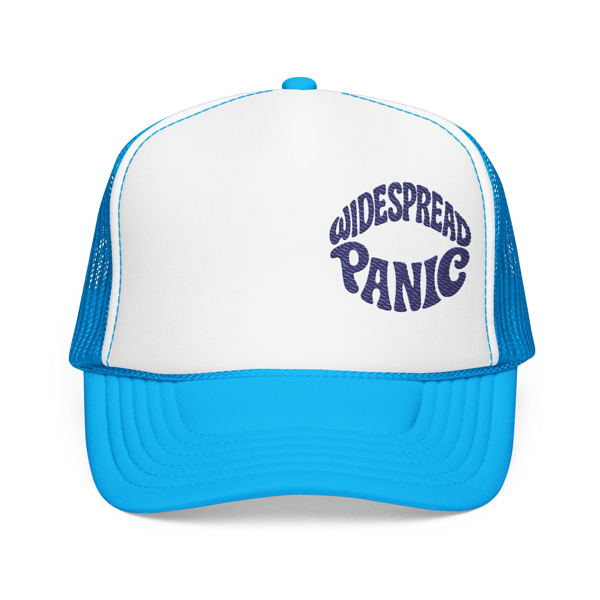 Widespread Panic Trucker Hat | Retro WSP Embroidered Cap | Jam Band Foam Mesh Hat
